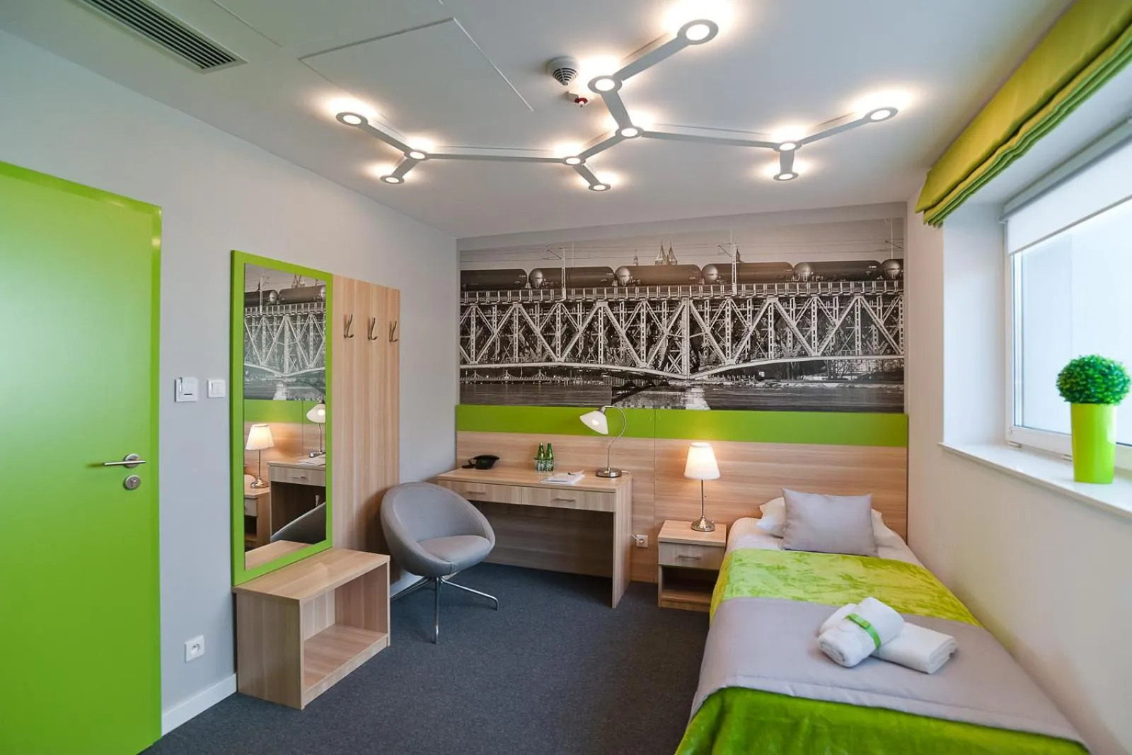 Bed in Green Hotel Płock
