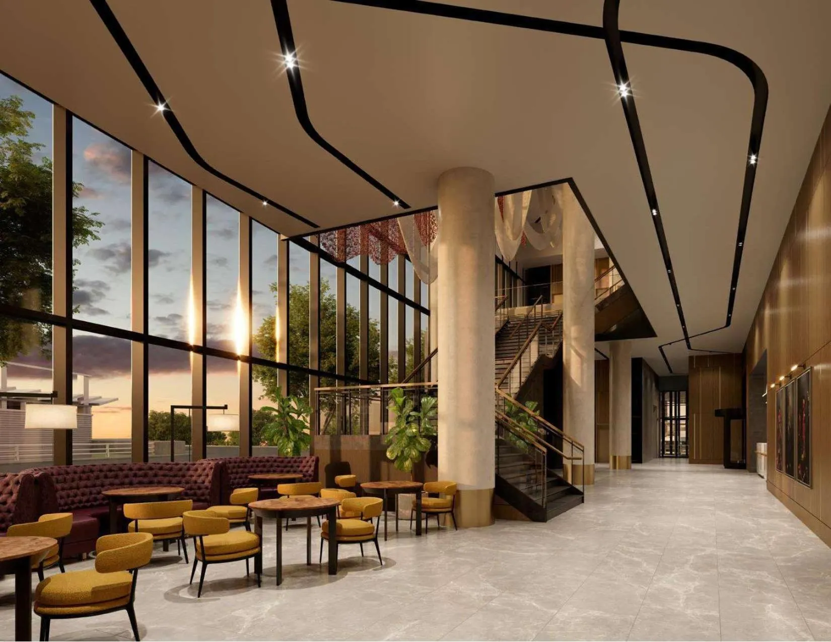 Lobby or reception in Hotel Phoenix Atlanta