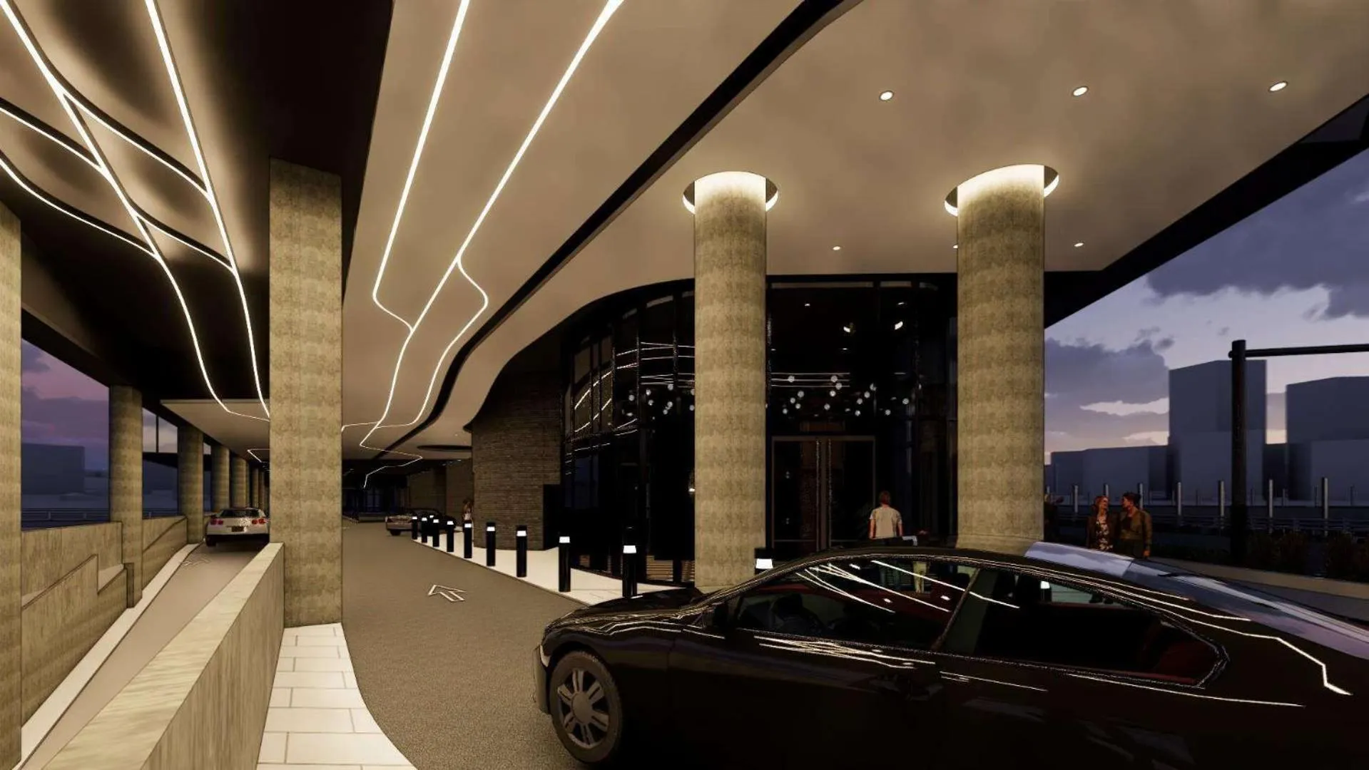 Property building in Hotel Phoenix Atlanta