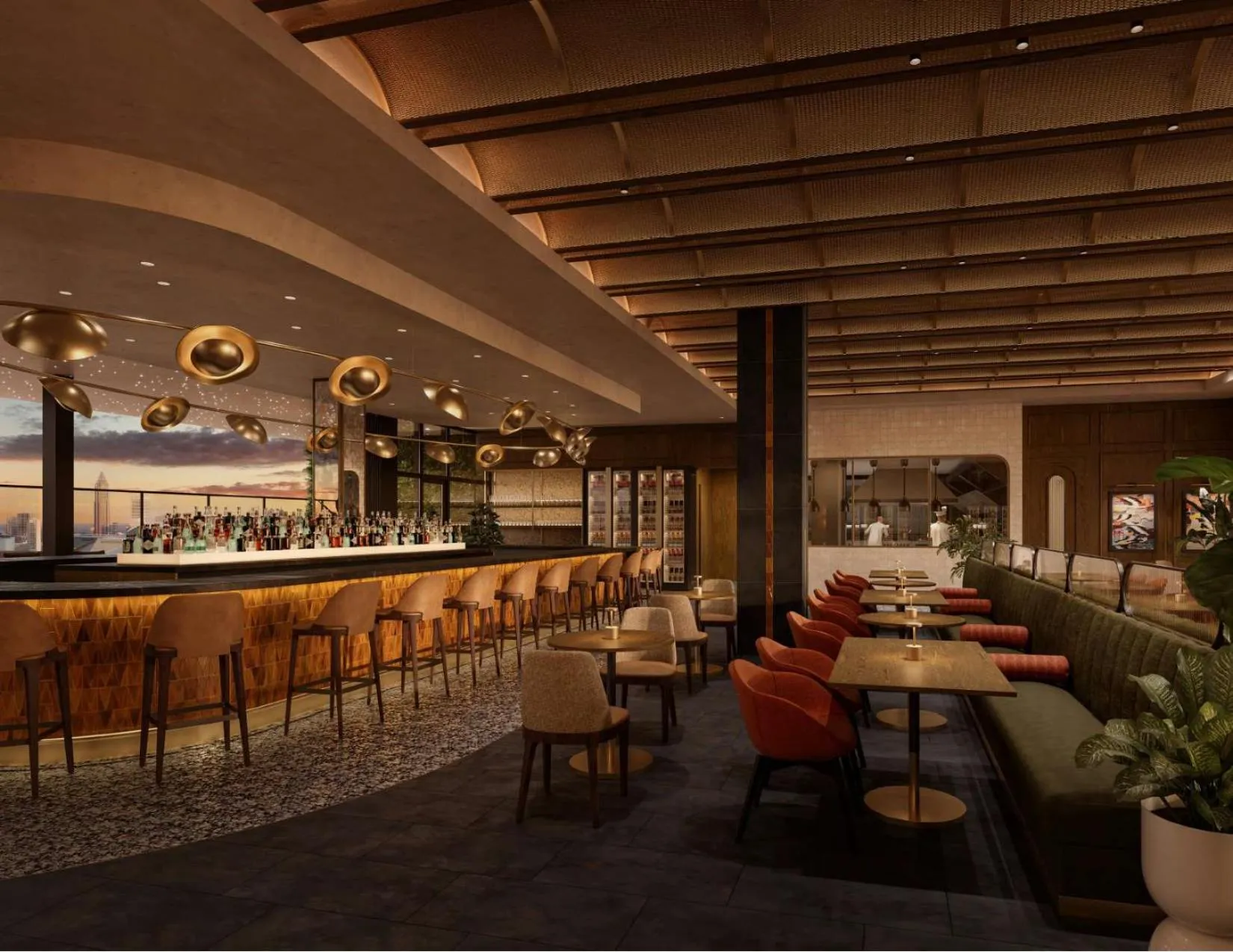 Restaurant/places to eat in Hotel Phoenix Atlanta