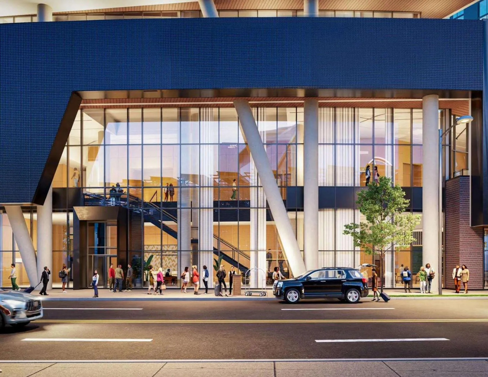 Property building in Hotel Phoenix Atlanta