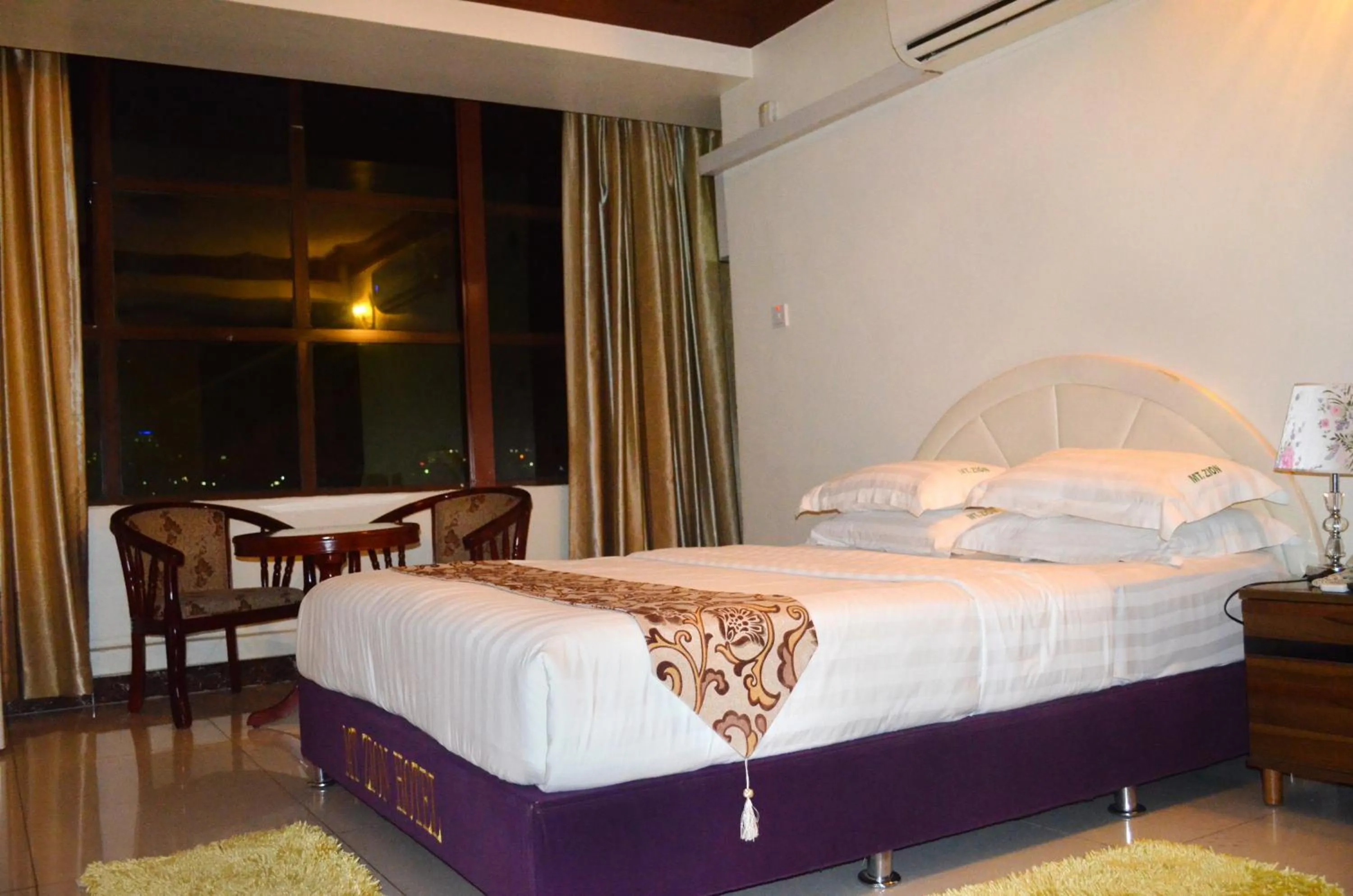 Bed in Mt. Zion Hotel