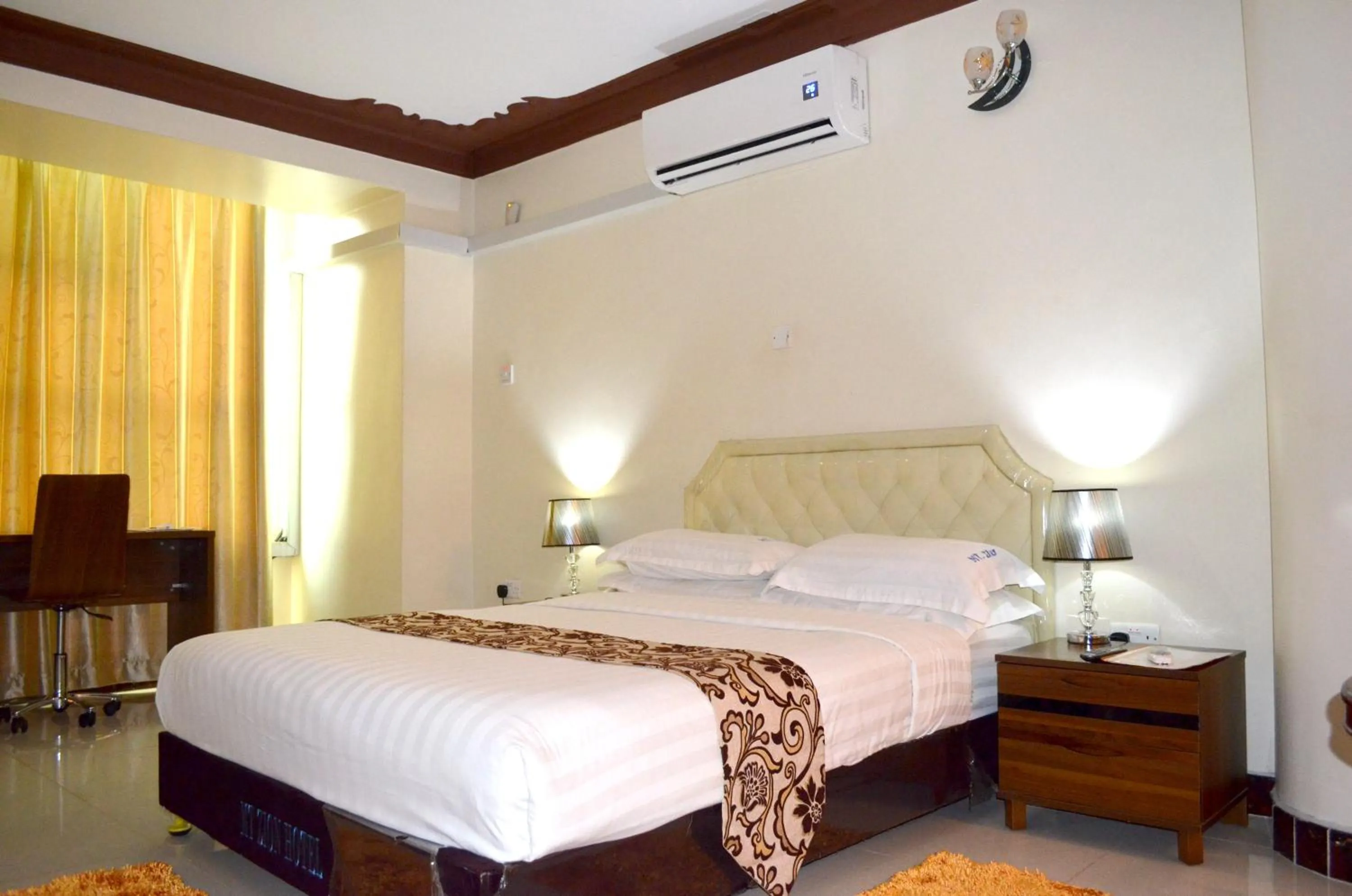 Bed in Mt. Zion Hotel