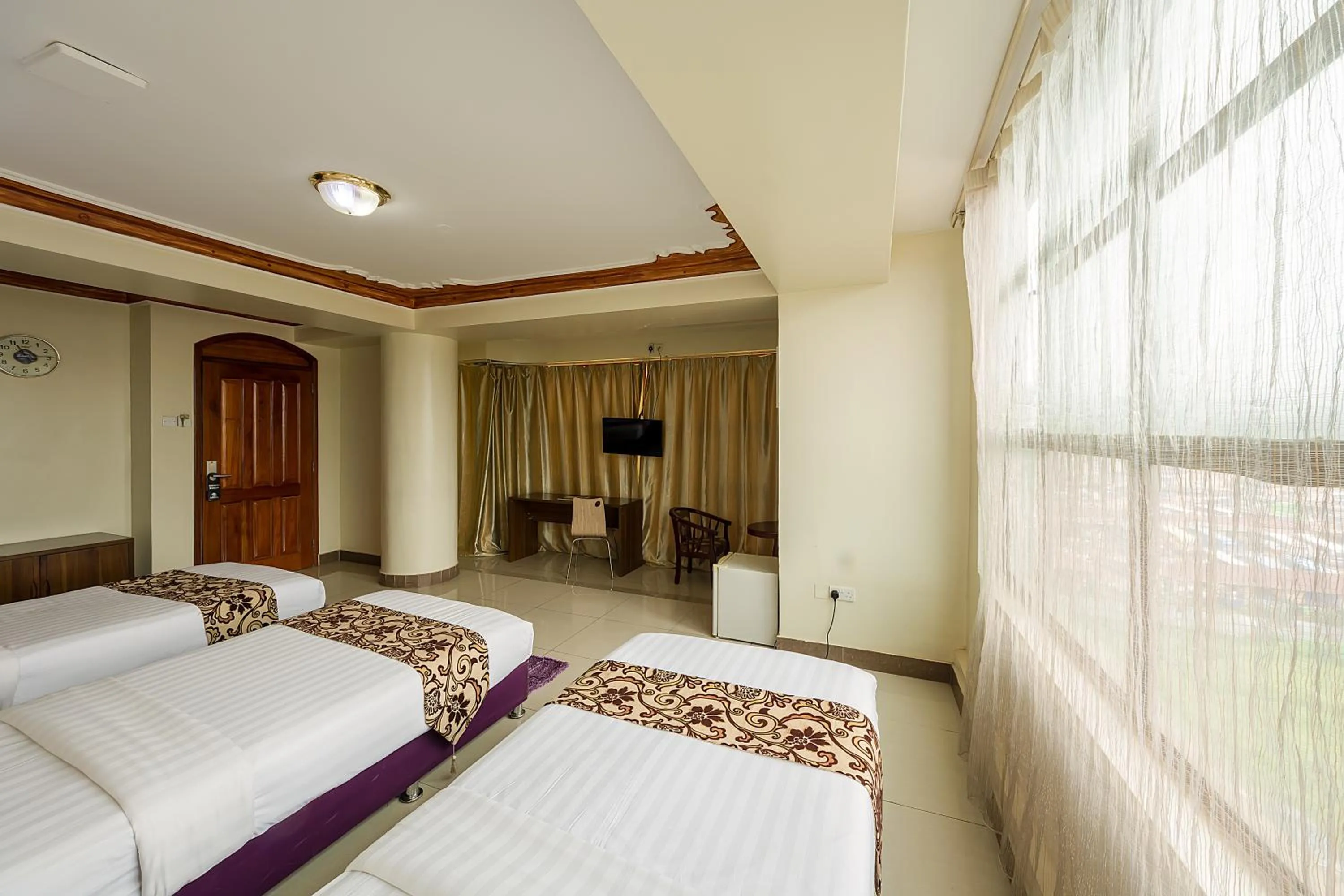 Bed in Mt. Zion Hotel