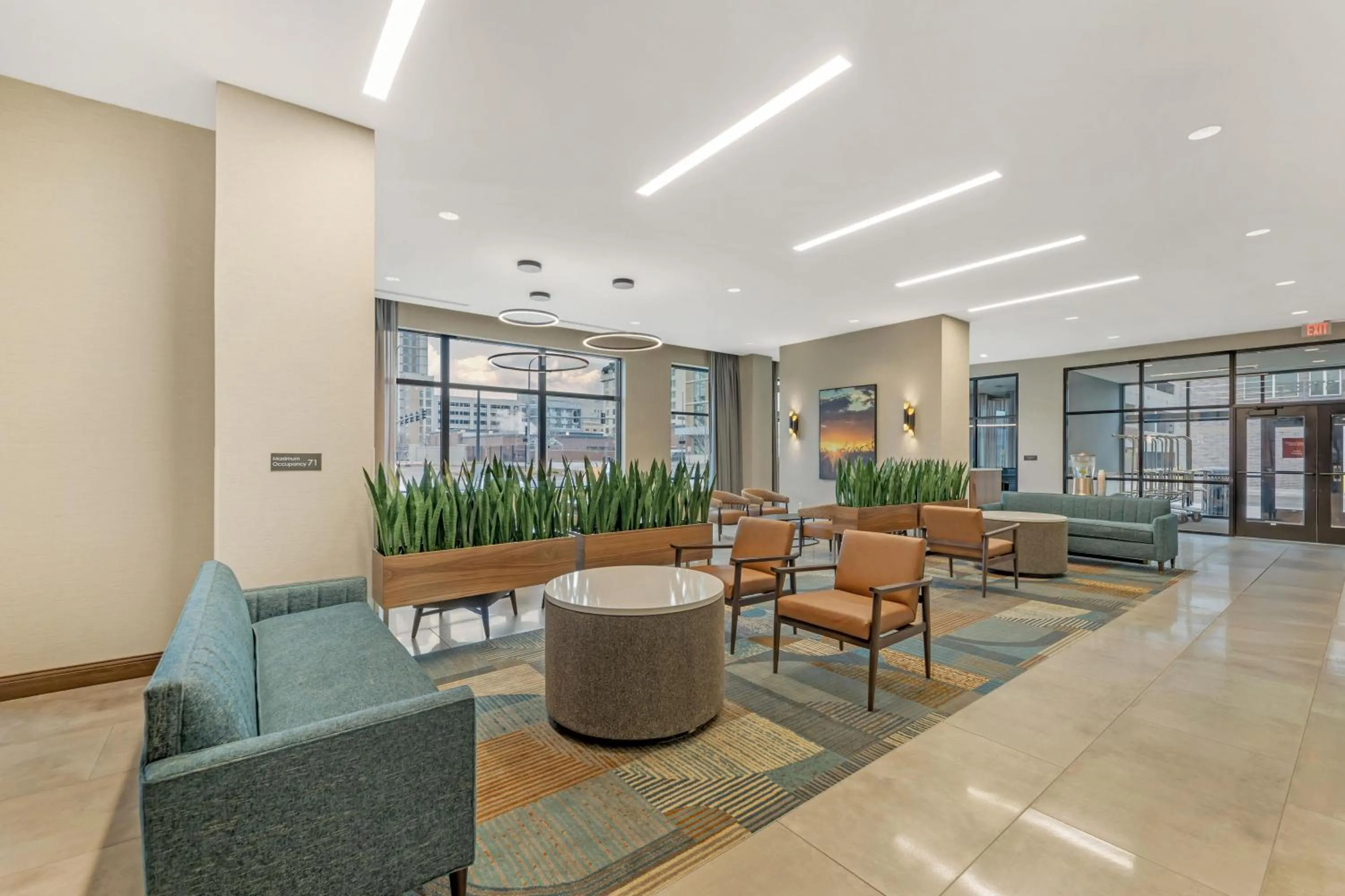 Lobby or reception in Drury Plaza Hotel Lincoln Downtown
