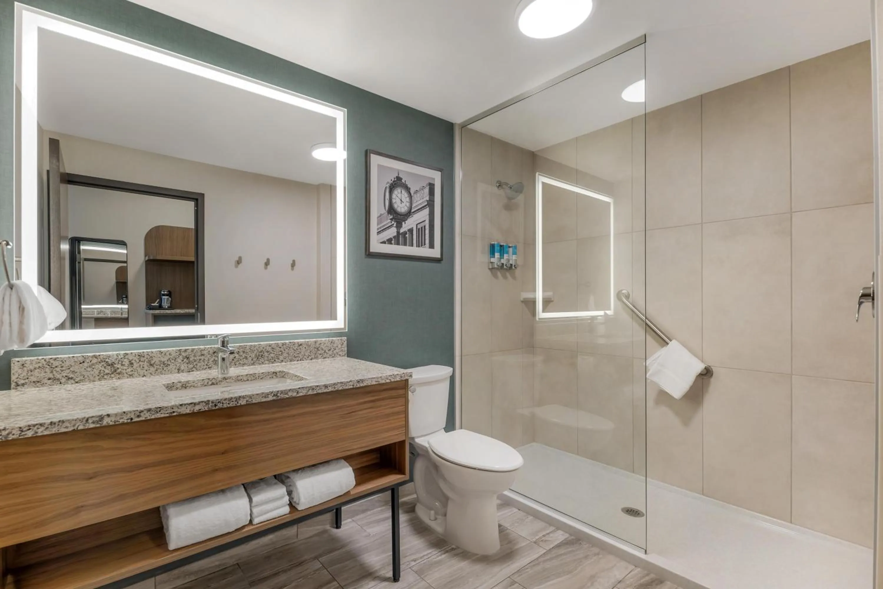 Bathroom in Drury Plaza Hotel Lincoln Downtown