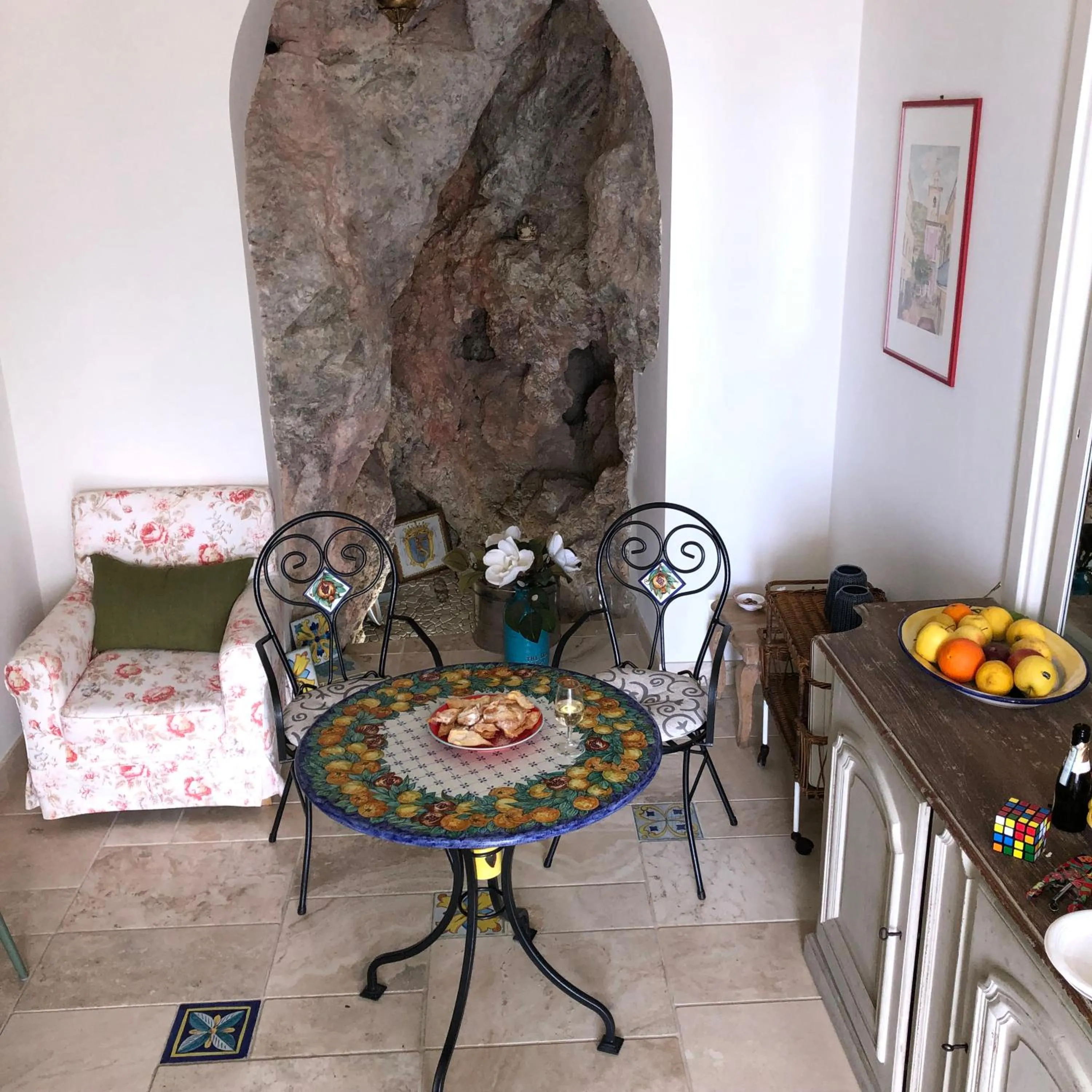 Living room in La Casa di Vania