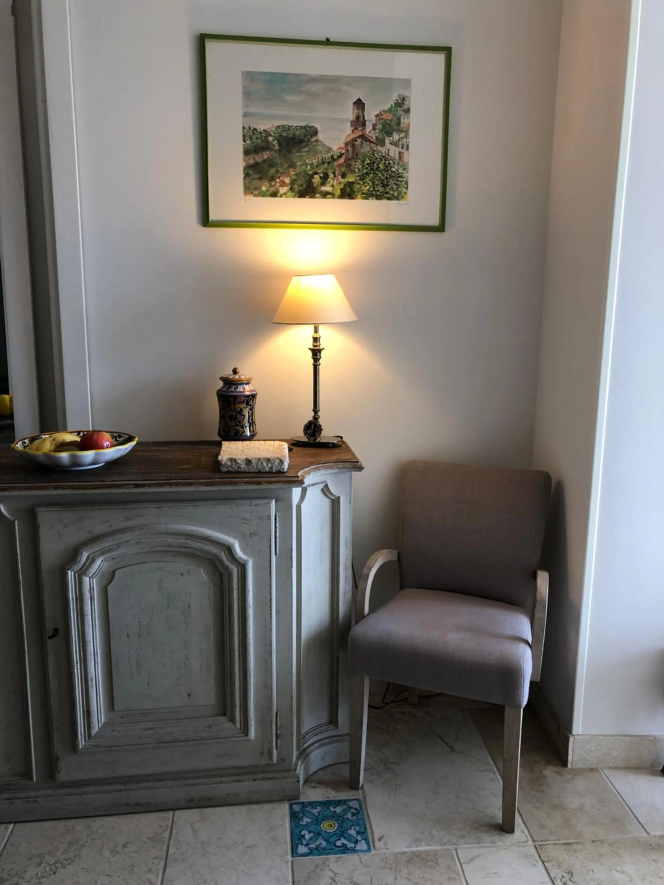 Decorative detail in La Casa di Vania