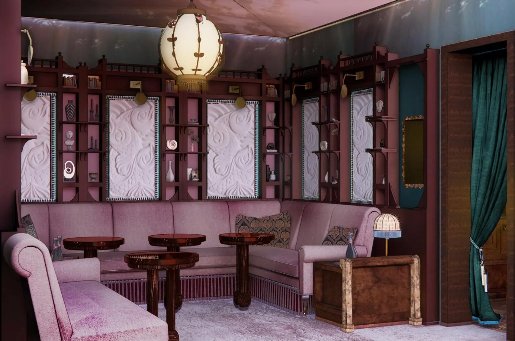 Lounge or bar in Faraway Sag Harbor