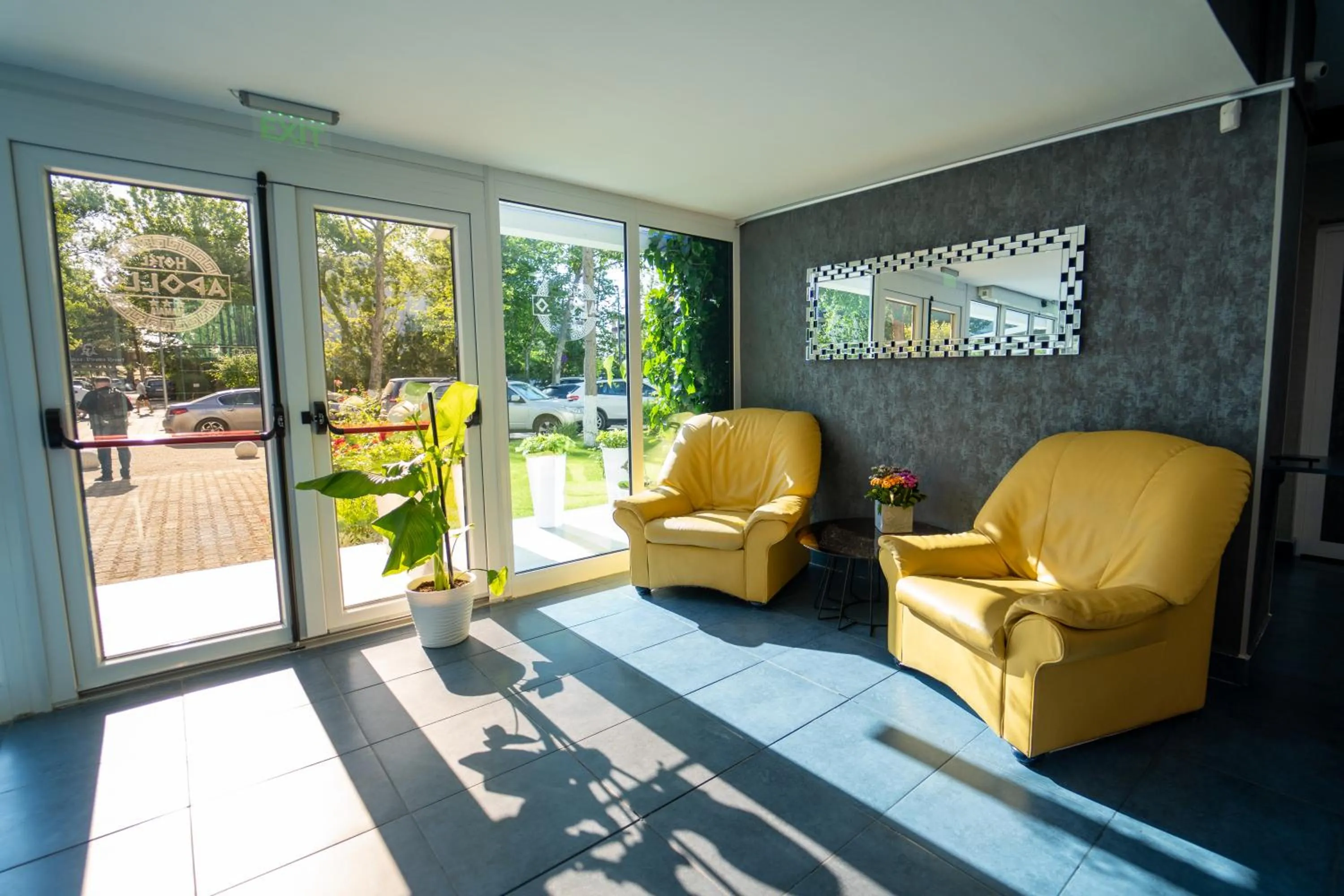 Lobby or reception in Hotel Apollo