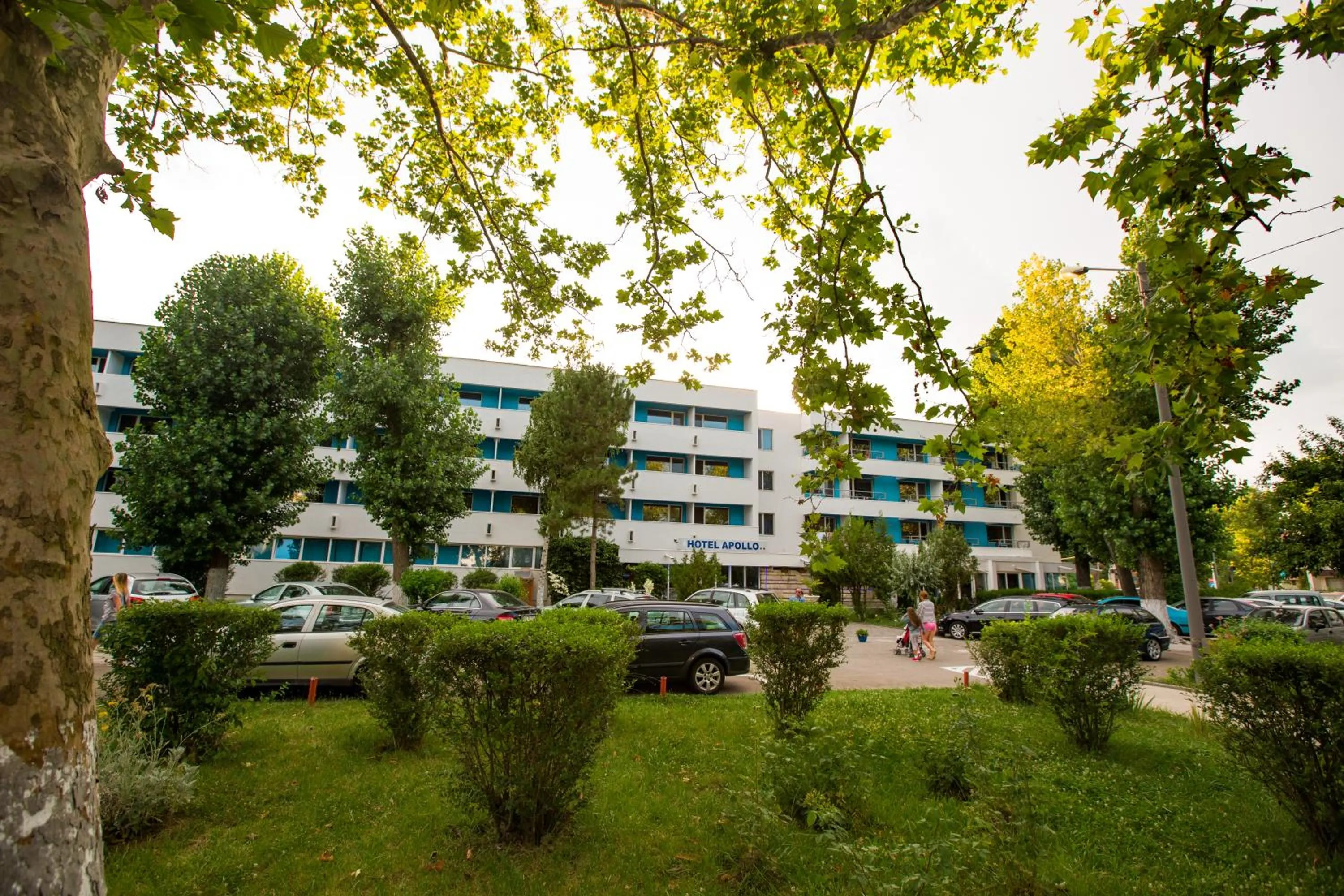 Facade/entrance in Hotel Apollo
