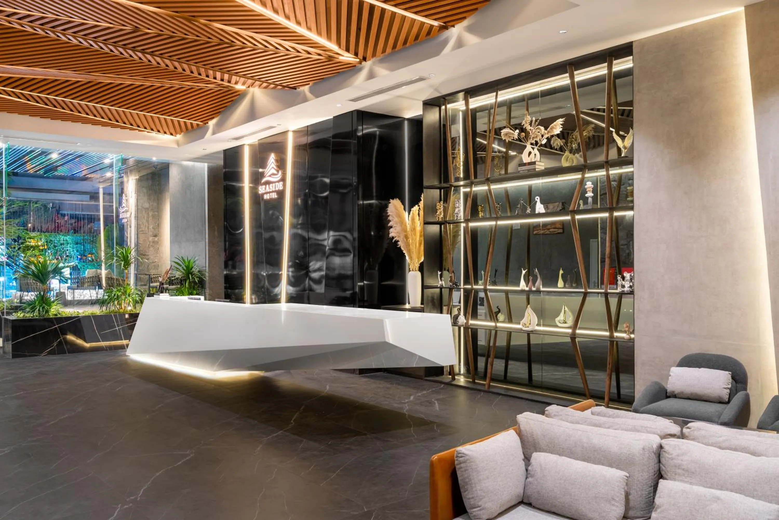 Communal lounge/ TV room in Seaside Boutique Hotel Nha Trang Beach