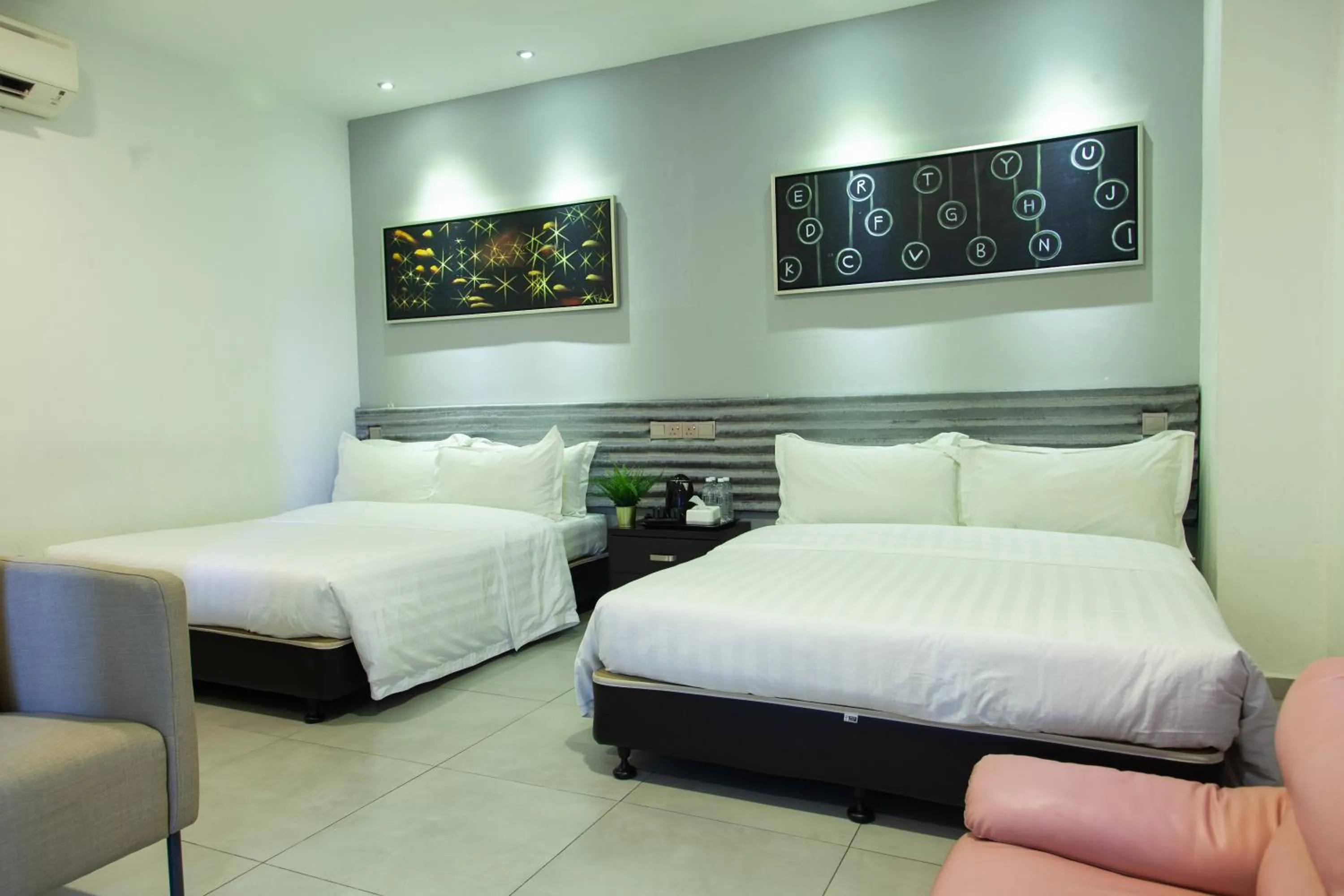 Bed in M Design Hotel @ Shamelin Perkasa