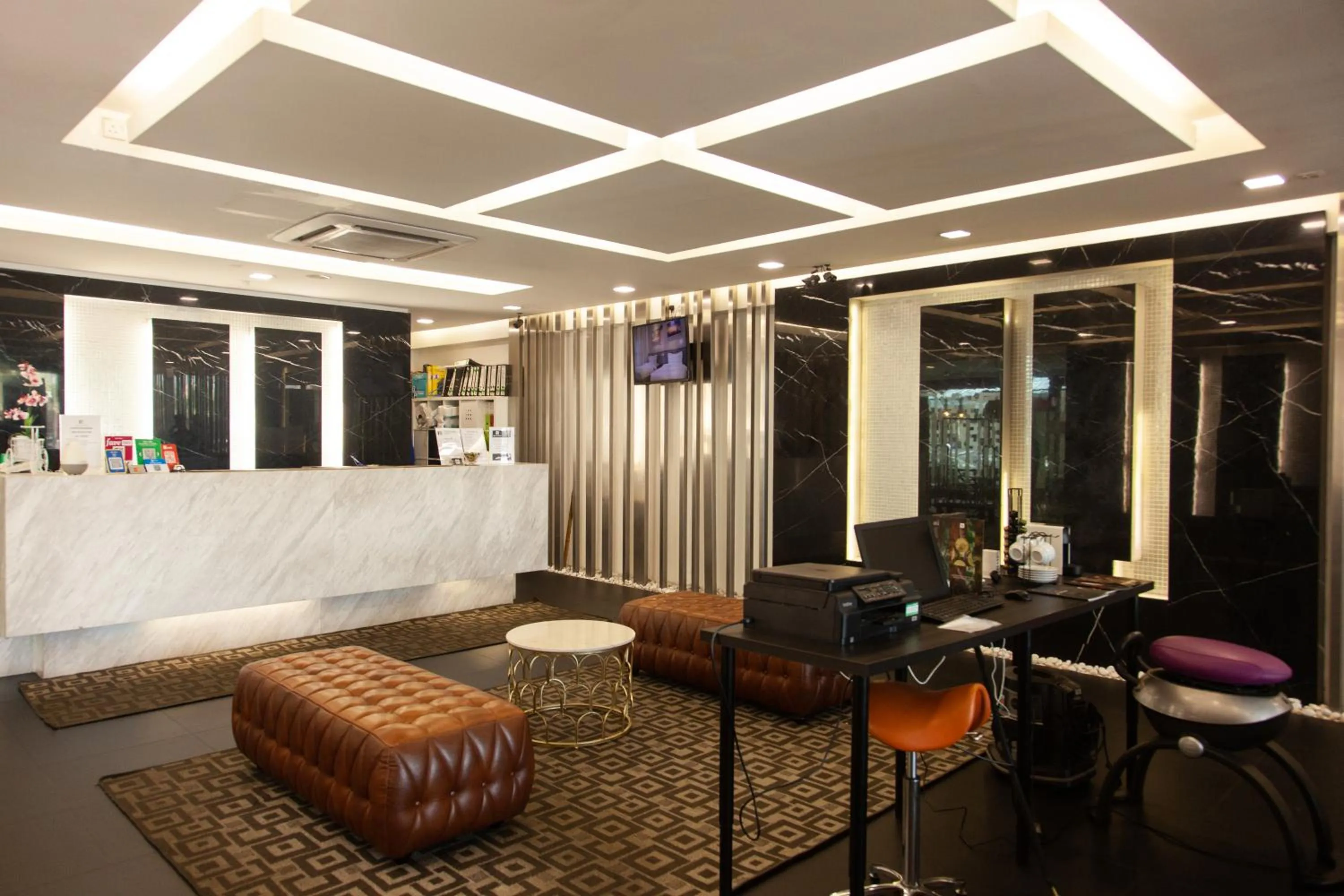 Lobby or reception in M Design Hotel @ Shamelin Perkasa