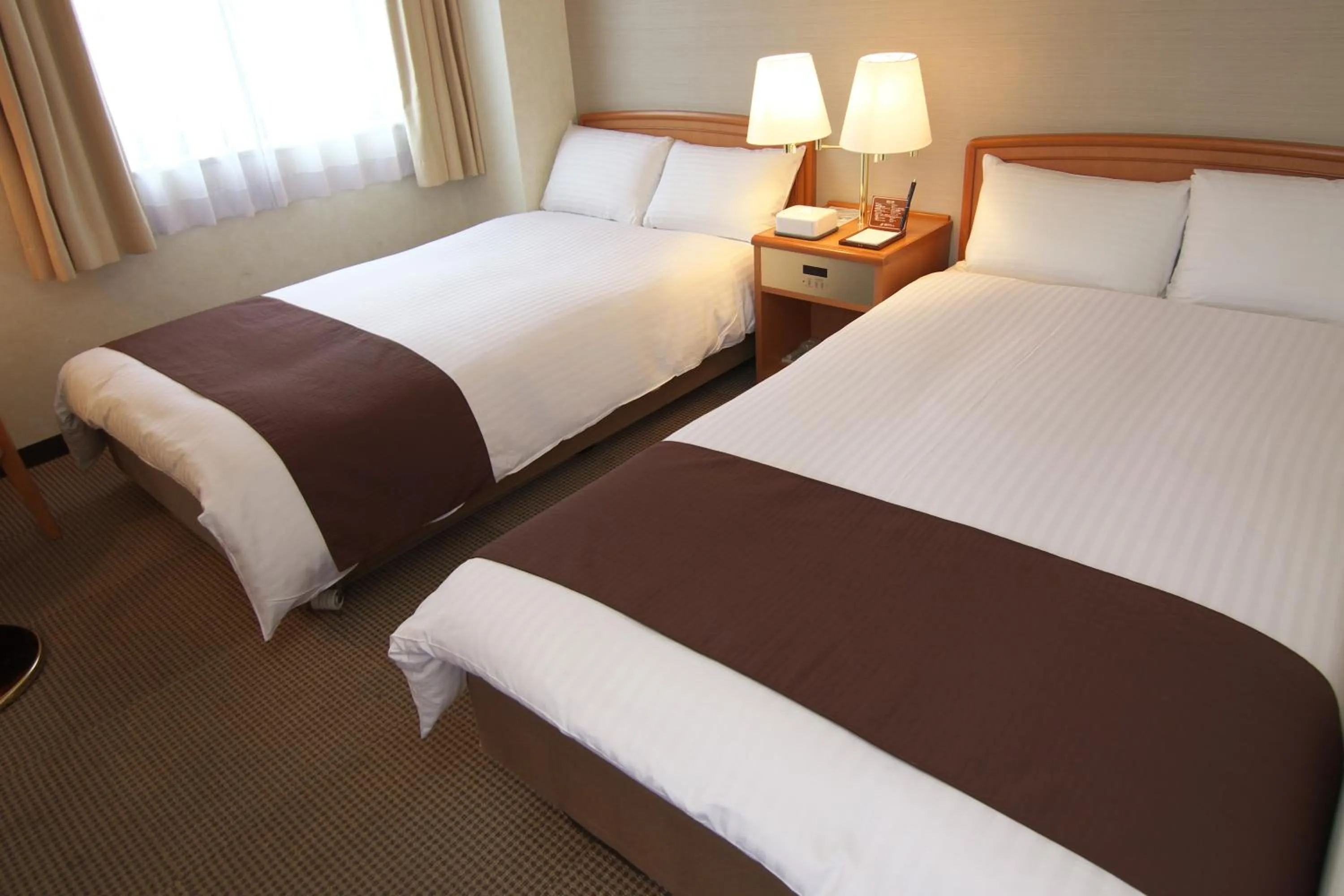 Photo of the whole room, Bed in Toyooka Sky Hotel