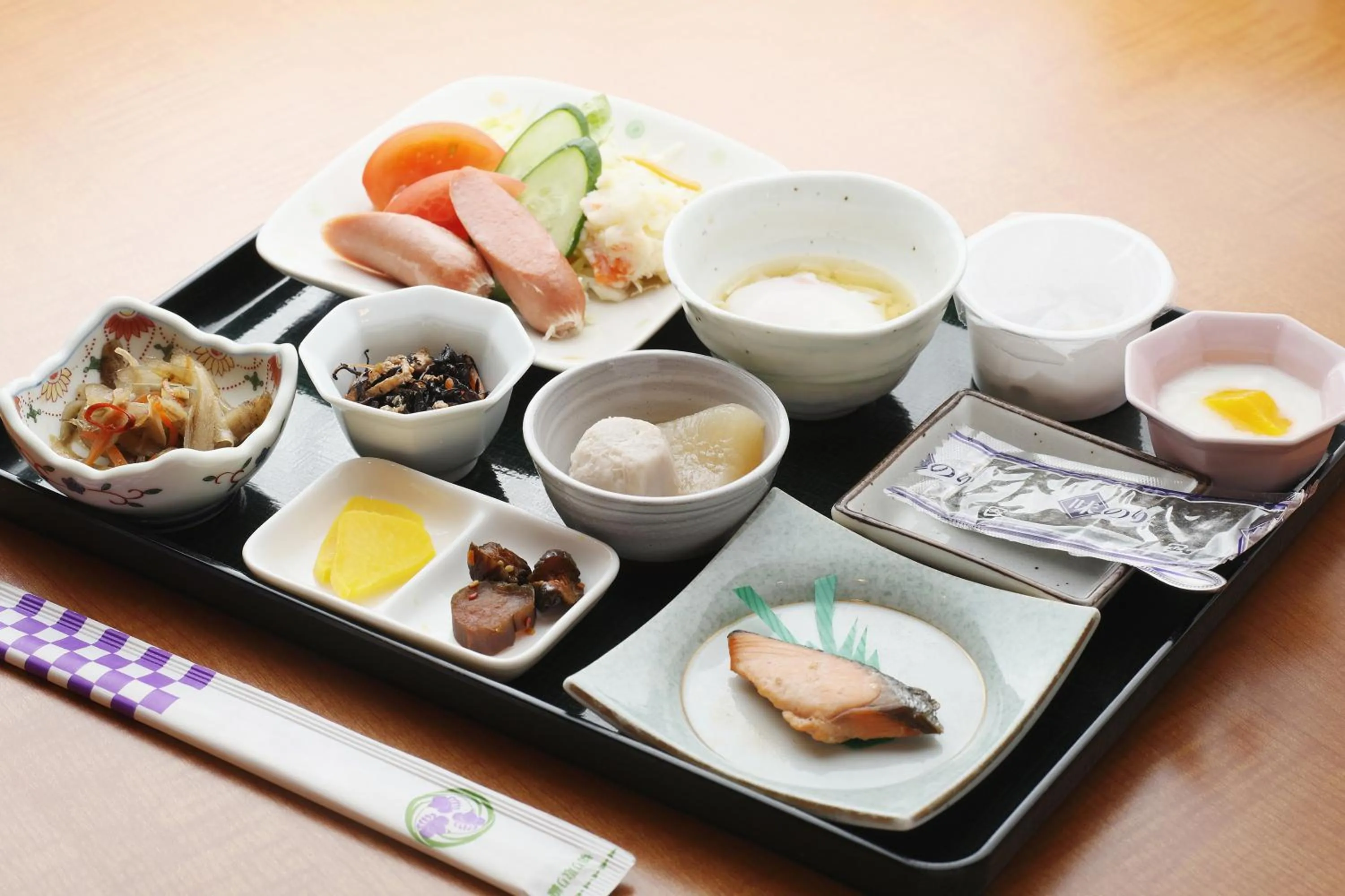 Breakfast in Toyooka Sky Hotel