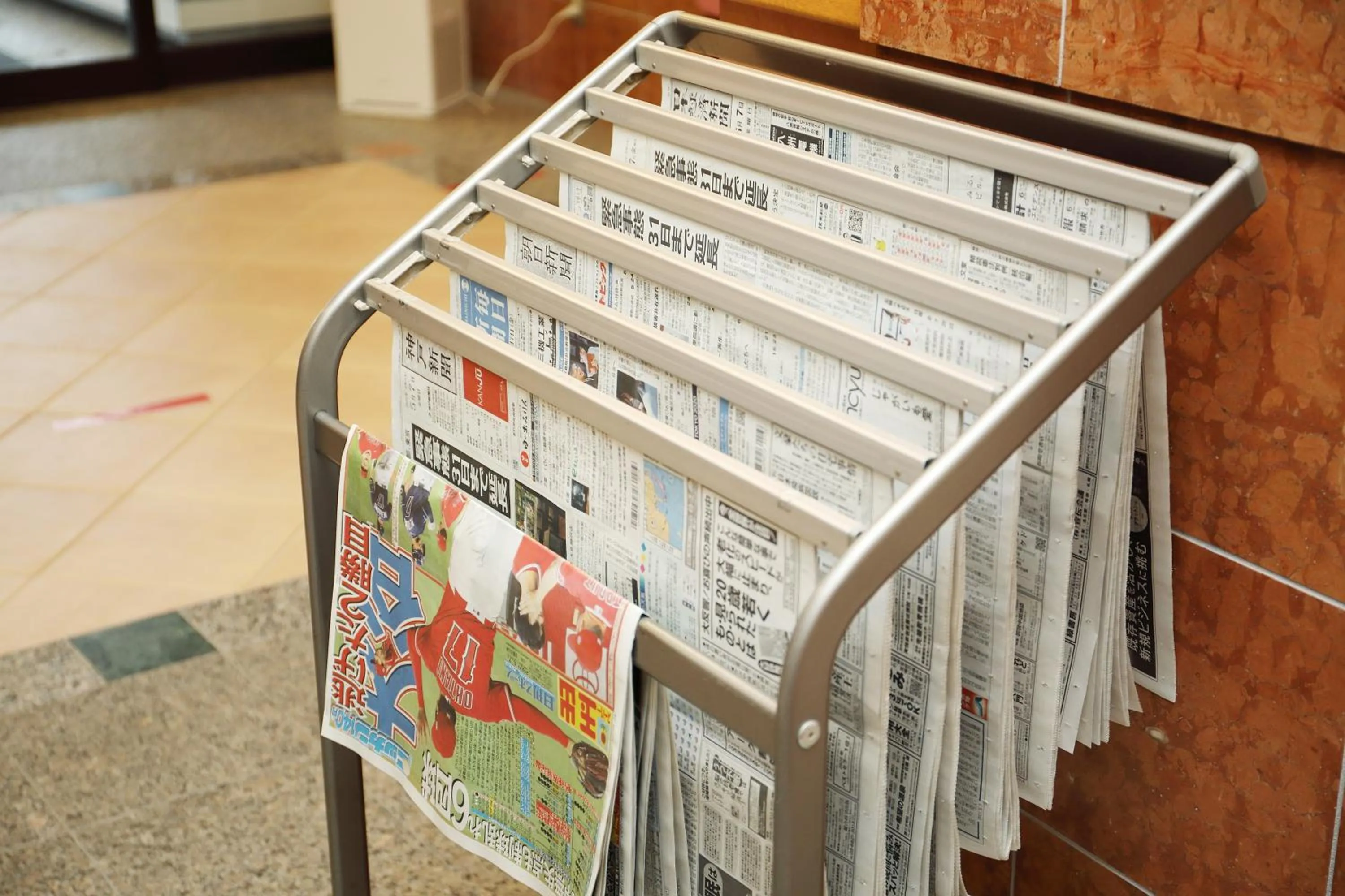 Decorative detail in Toyooka Sky Hotel