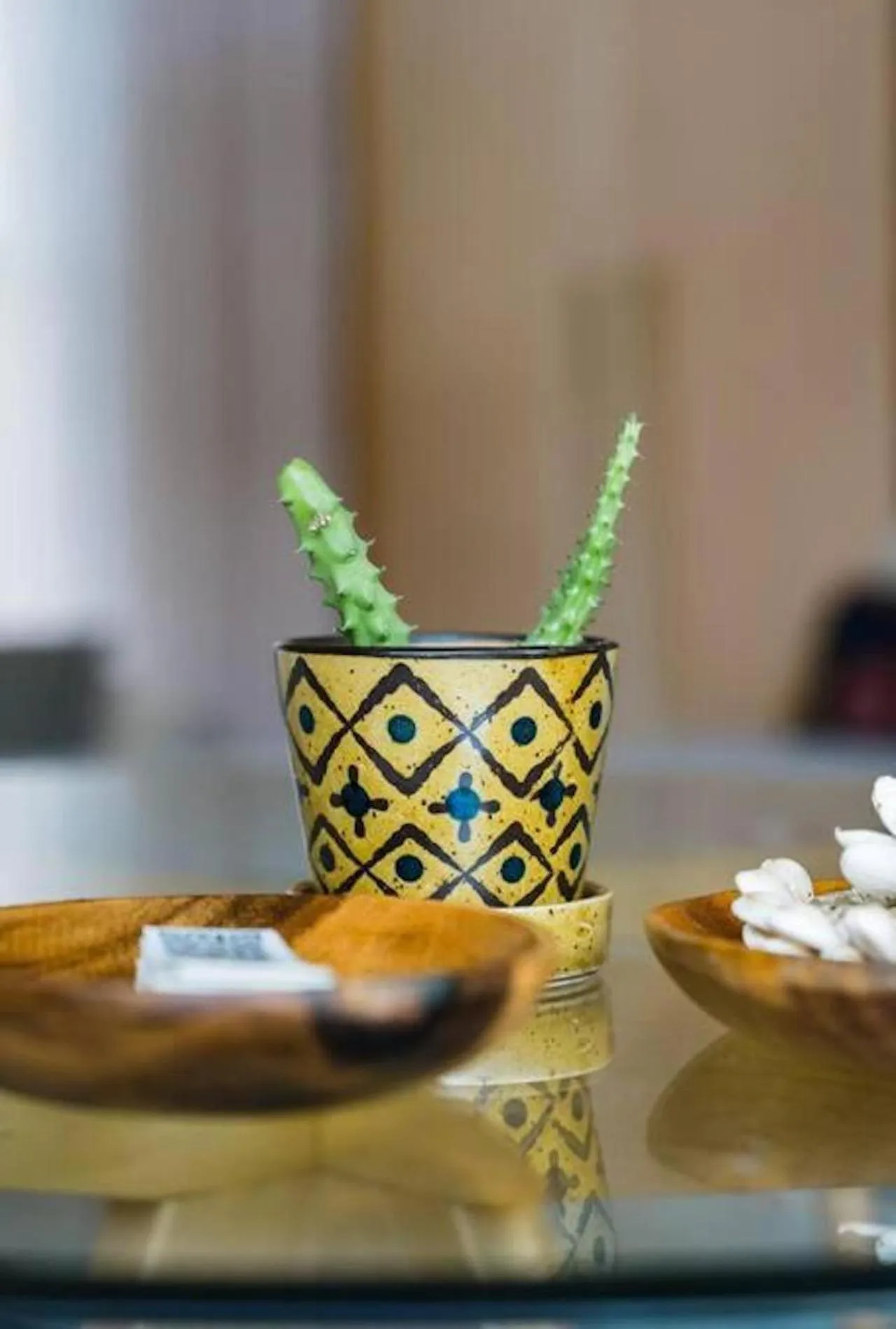 Decorative detail in Buhwi Bira Byron Bay - Studio