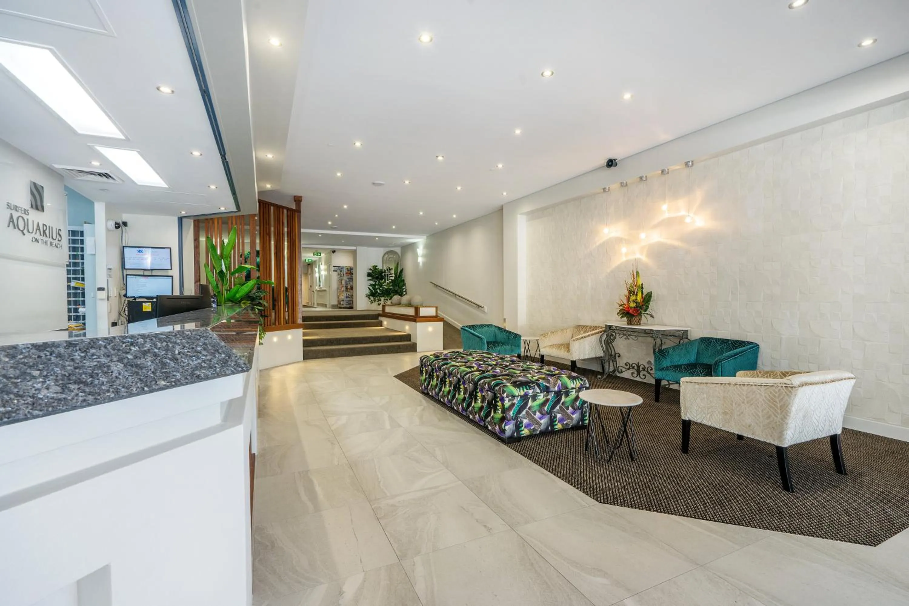 Lobby or reception in Surfers Aquarius on the Beach