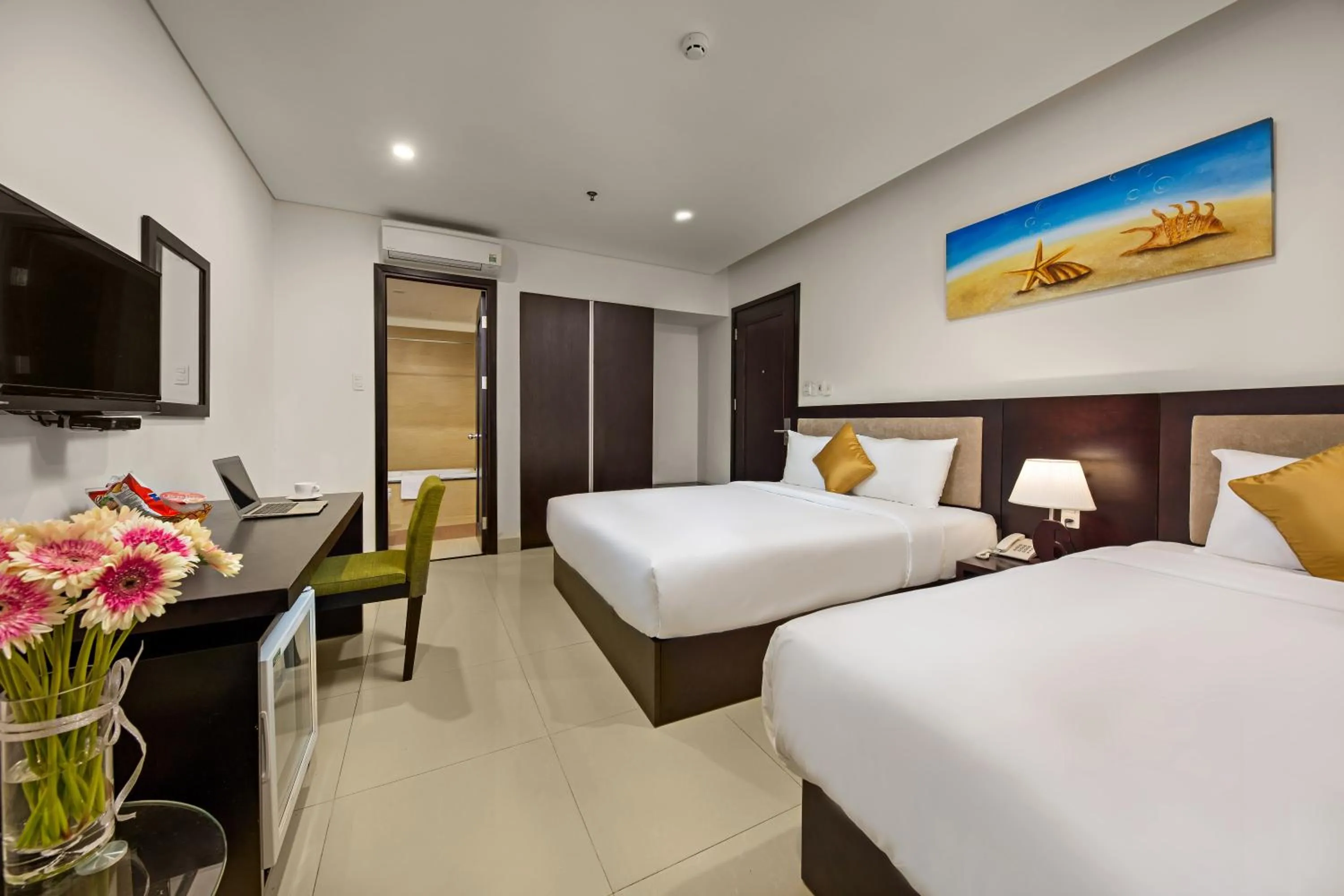Bedroom, Bed in Golden Star Hotel by THG