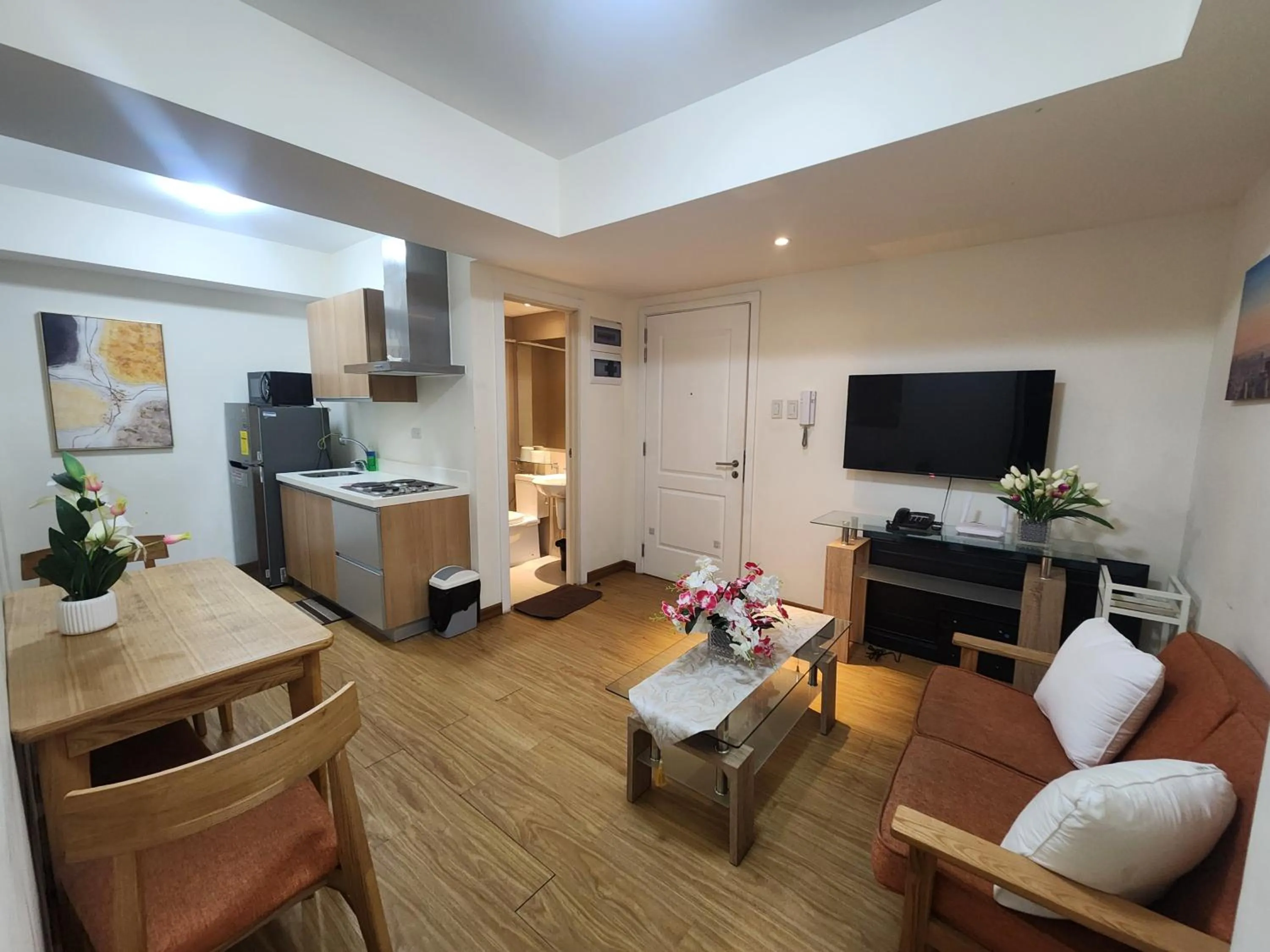 TV and multimedia in Azure Staycation Philippines by AMRS Near Manila International Airport