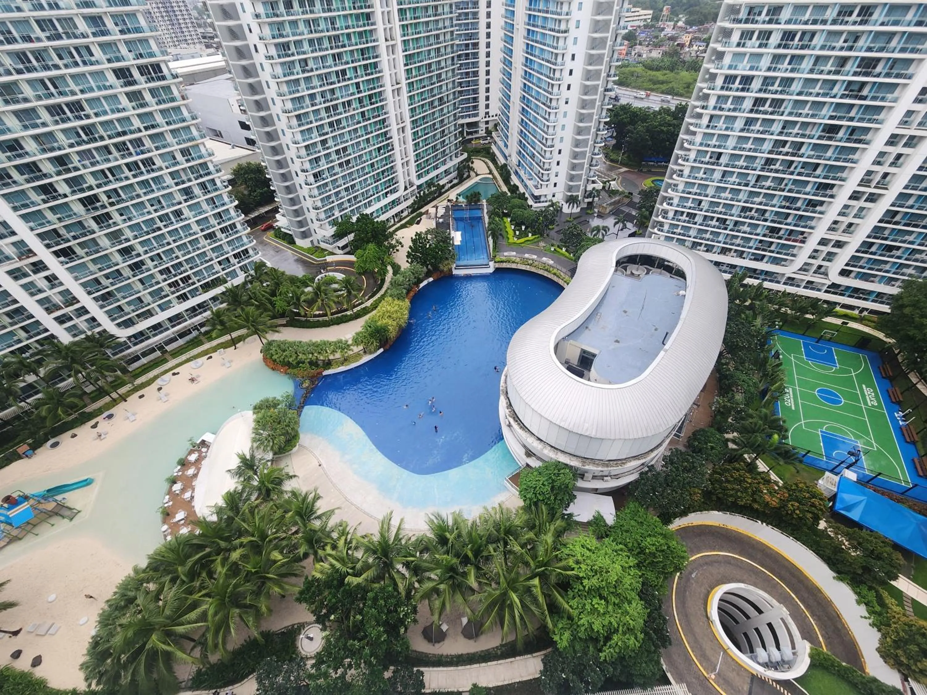 Property building in Azure Staycation Philippines by AMRS Near Manila International Airport