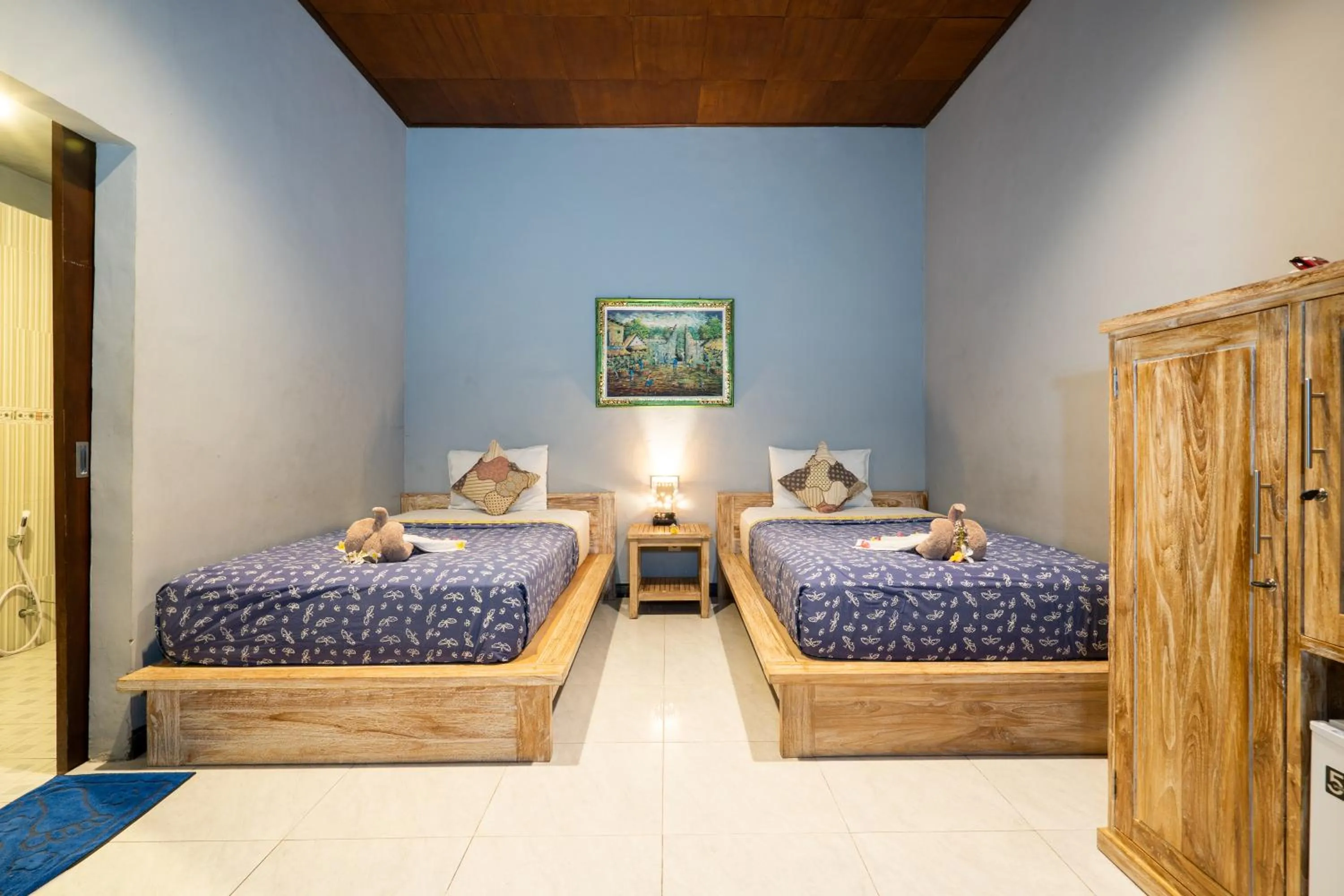 Garden, Bed in Kawans Inn Lembongan