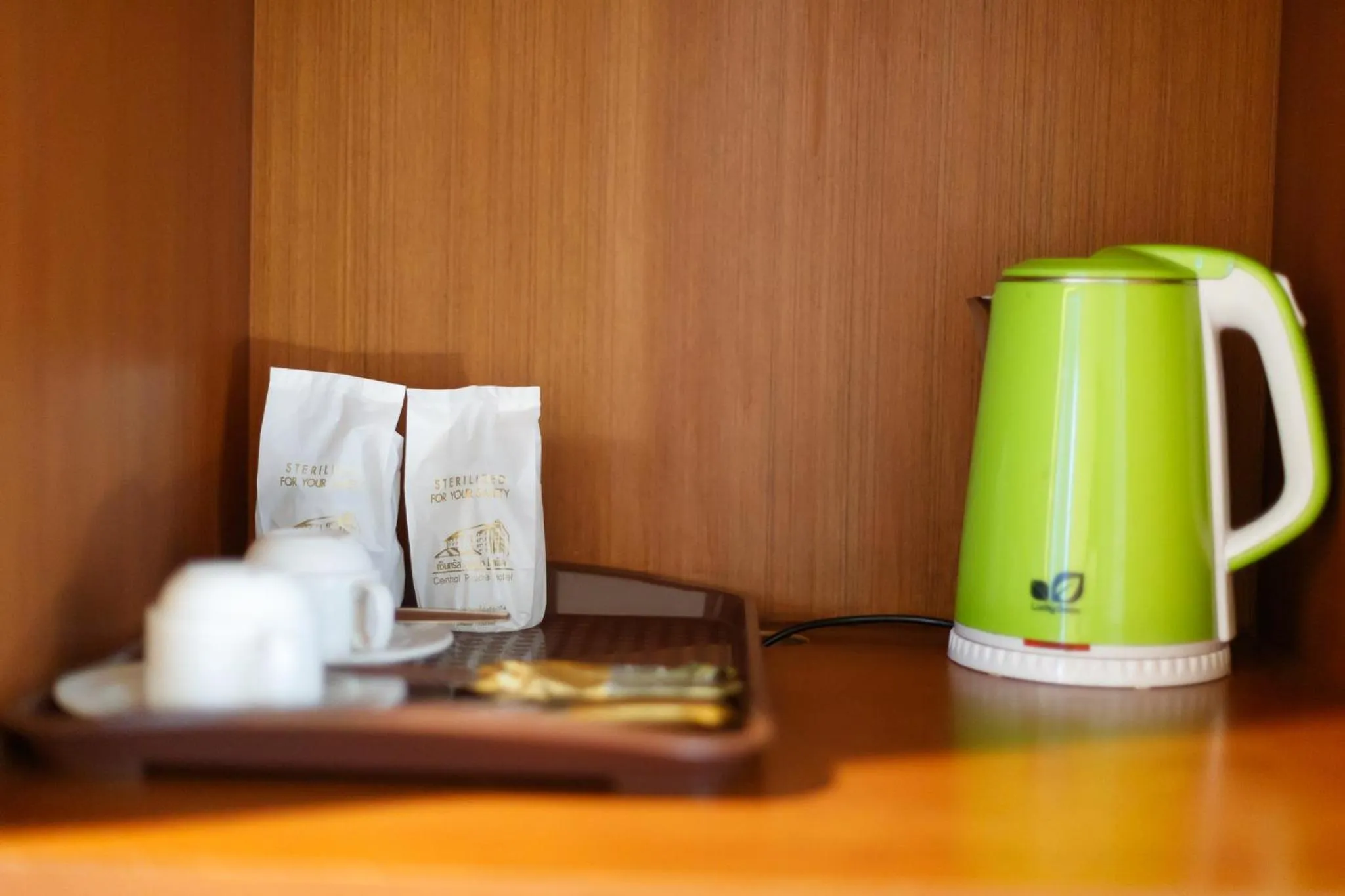 Coffee/tea facilities in Central Place Hotel