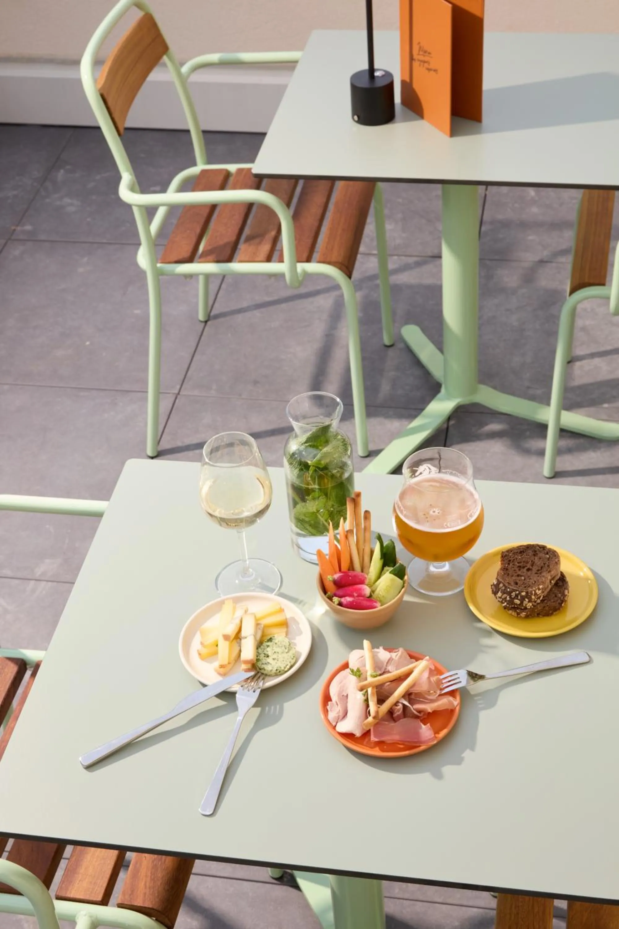 Balcony/Terrace in OKKO Hotels Troyes Centre