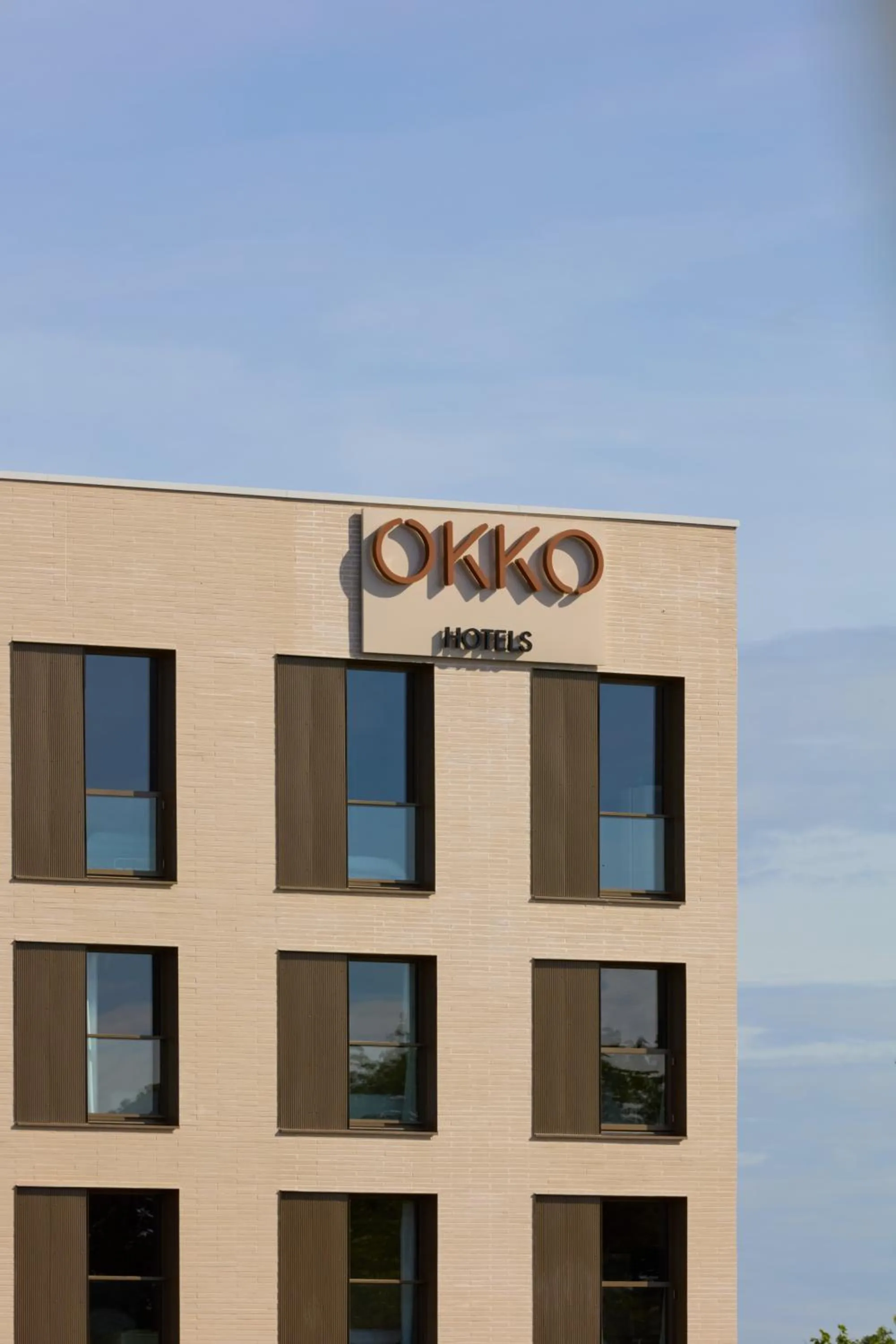 Property building in OKKO Hotels Troyes Centre
