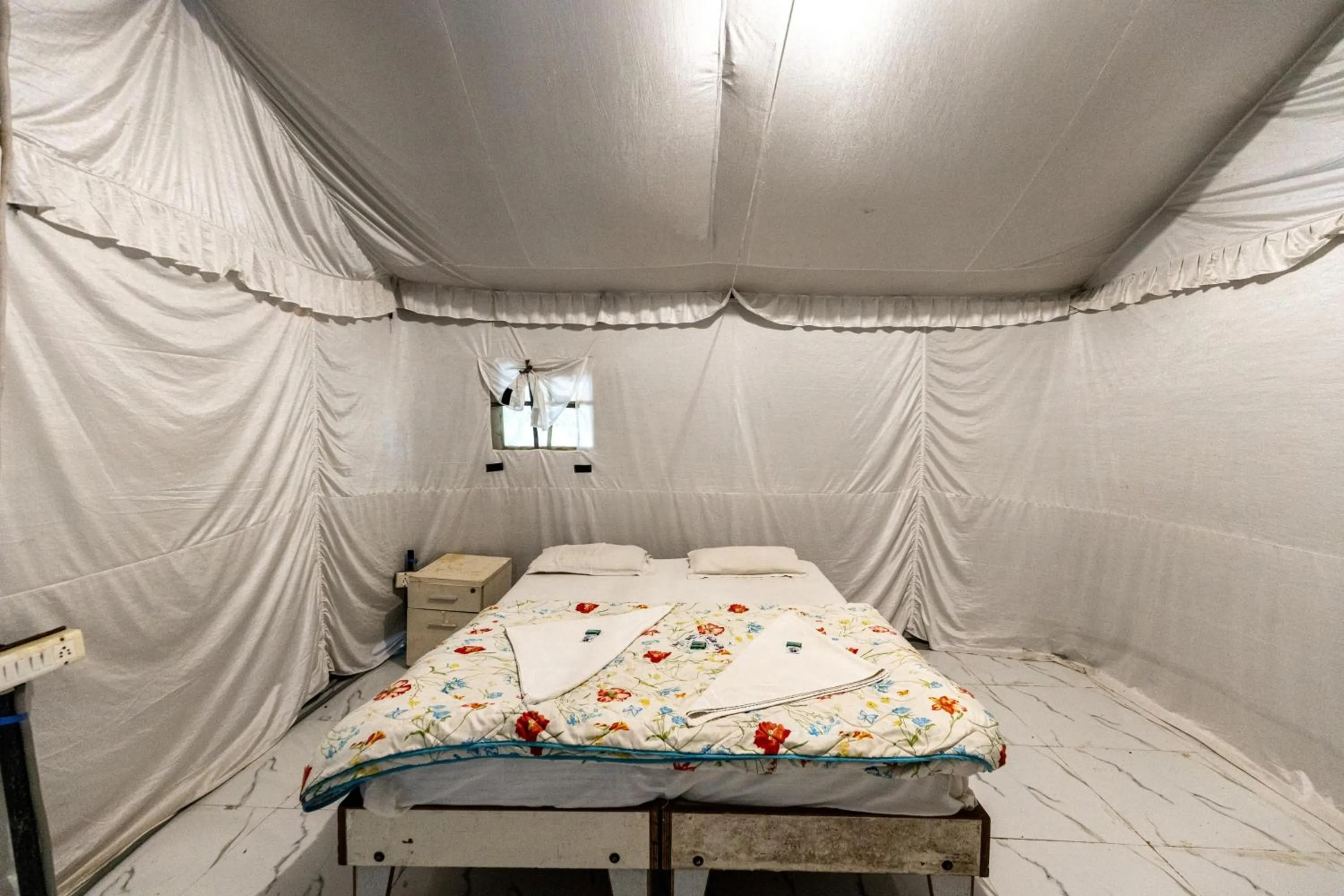 Bed in Gir County Resort