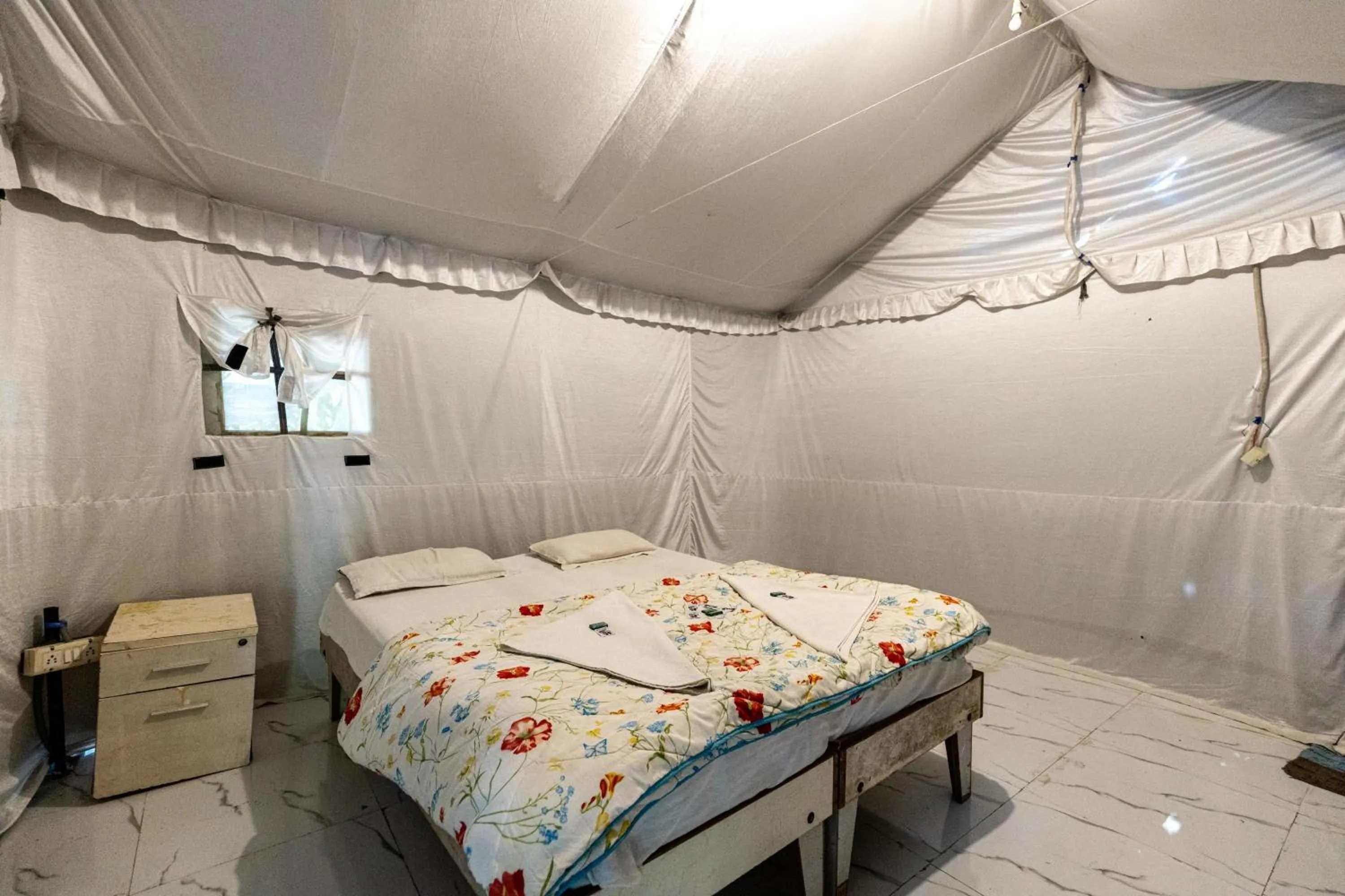 Bed in Gir County Resort