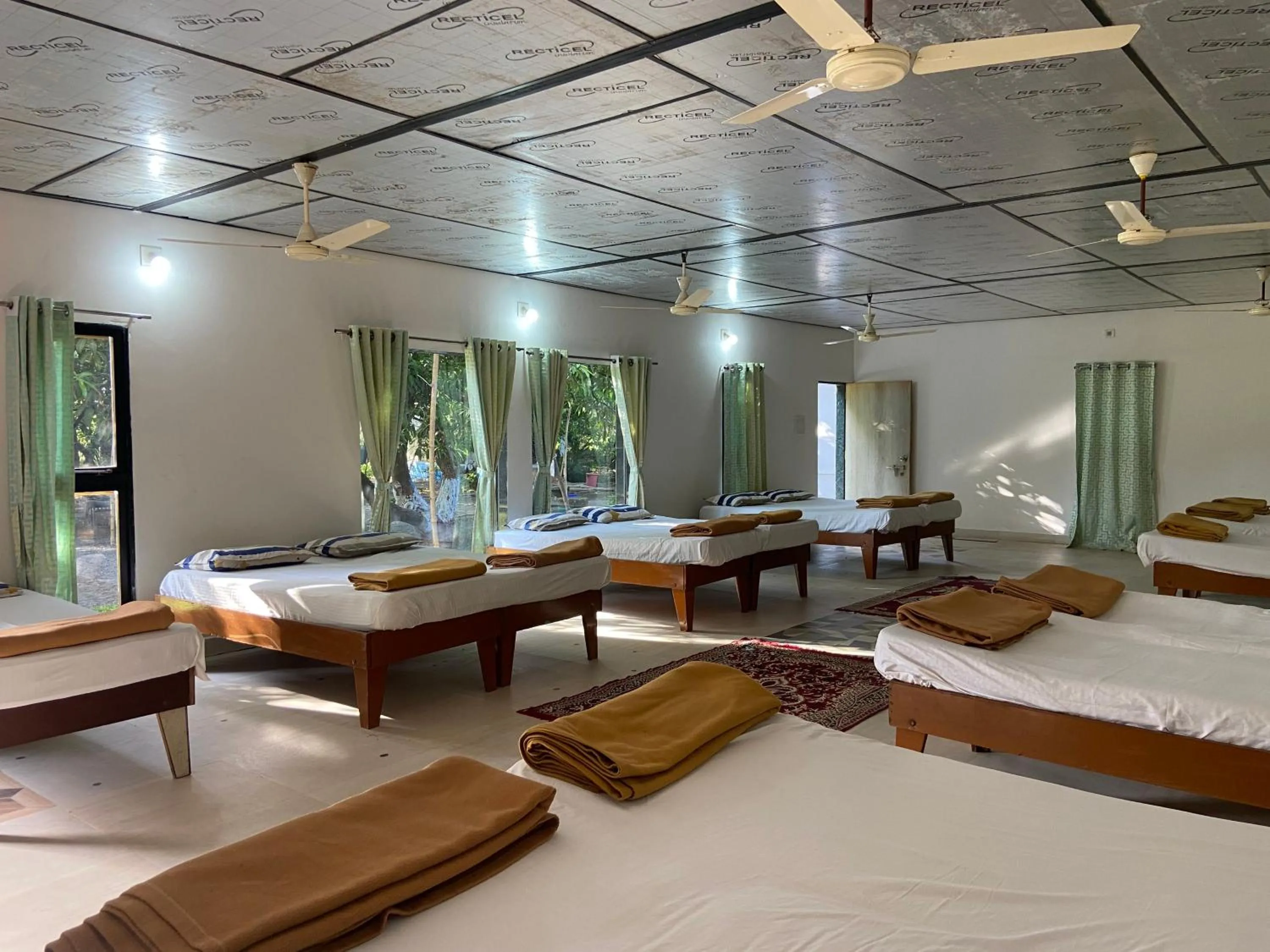 Bed in Gir County Resort