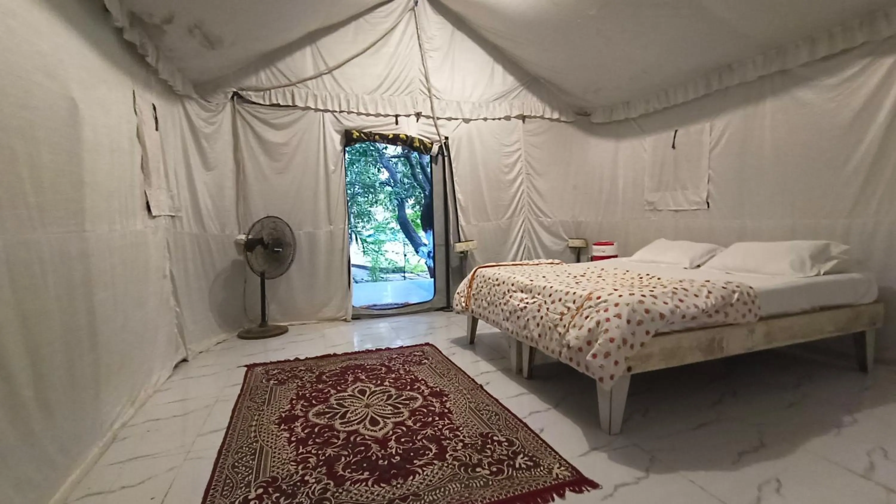 Bed in Gir County Resort