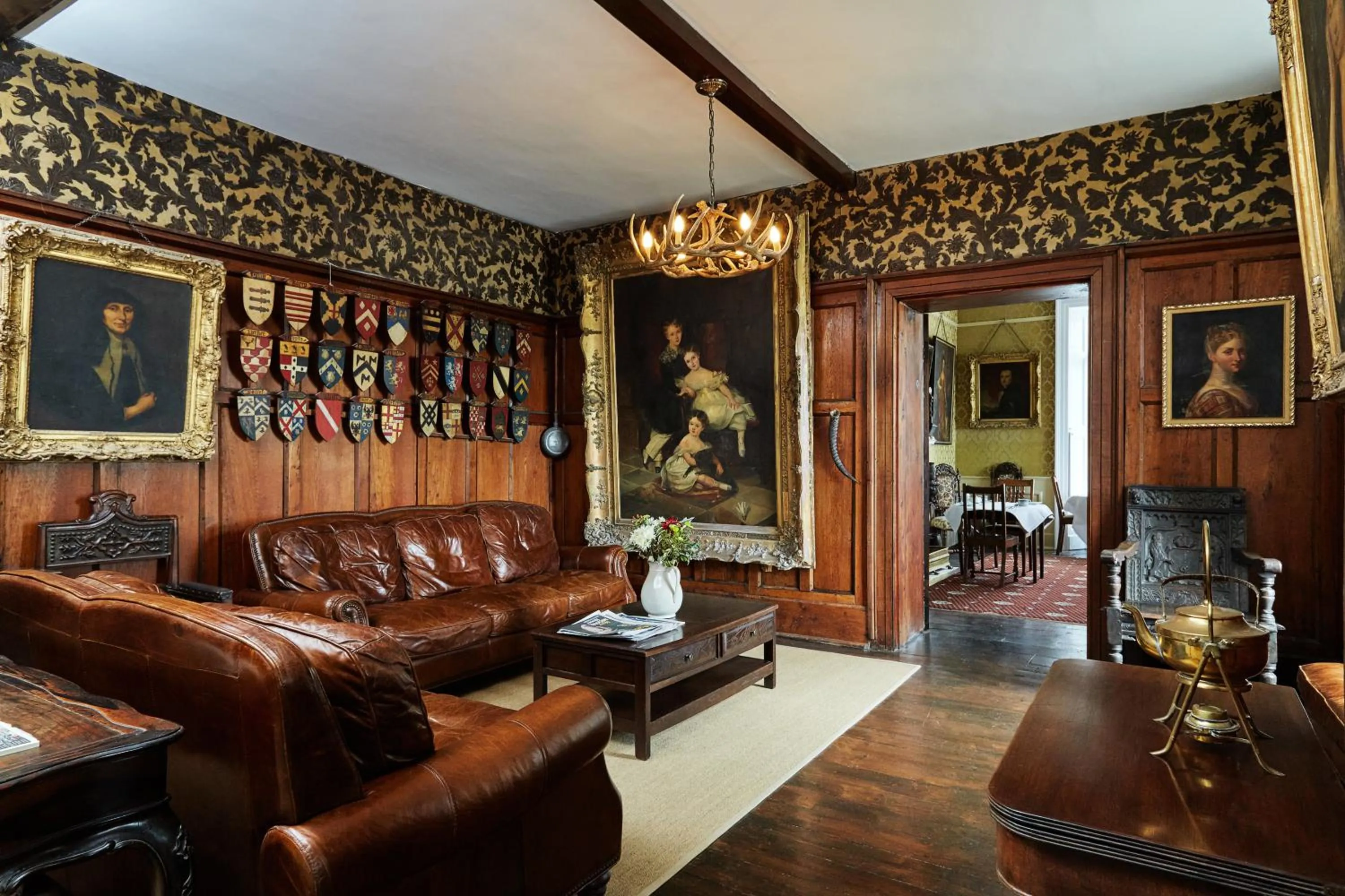 Communal lounge/ TV room in The Castle