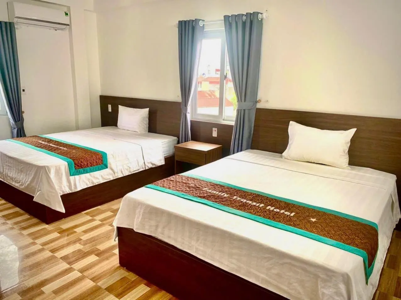 Bed in Family Transit Hotel