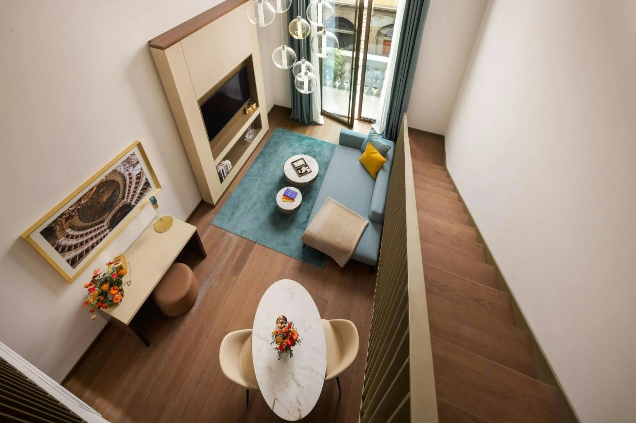 Bedroom in Teatro Luxury Apartments Firenze - Starhotels Collezione