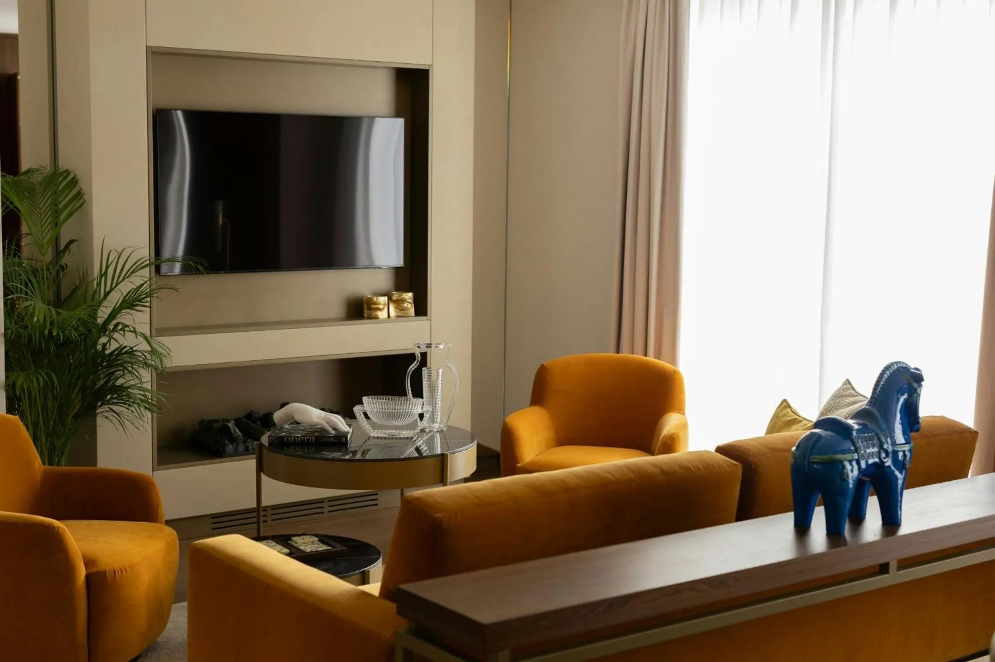 Living room in Teatro Luxury Apartments Firenze - Starhotels Collezione