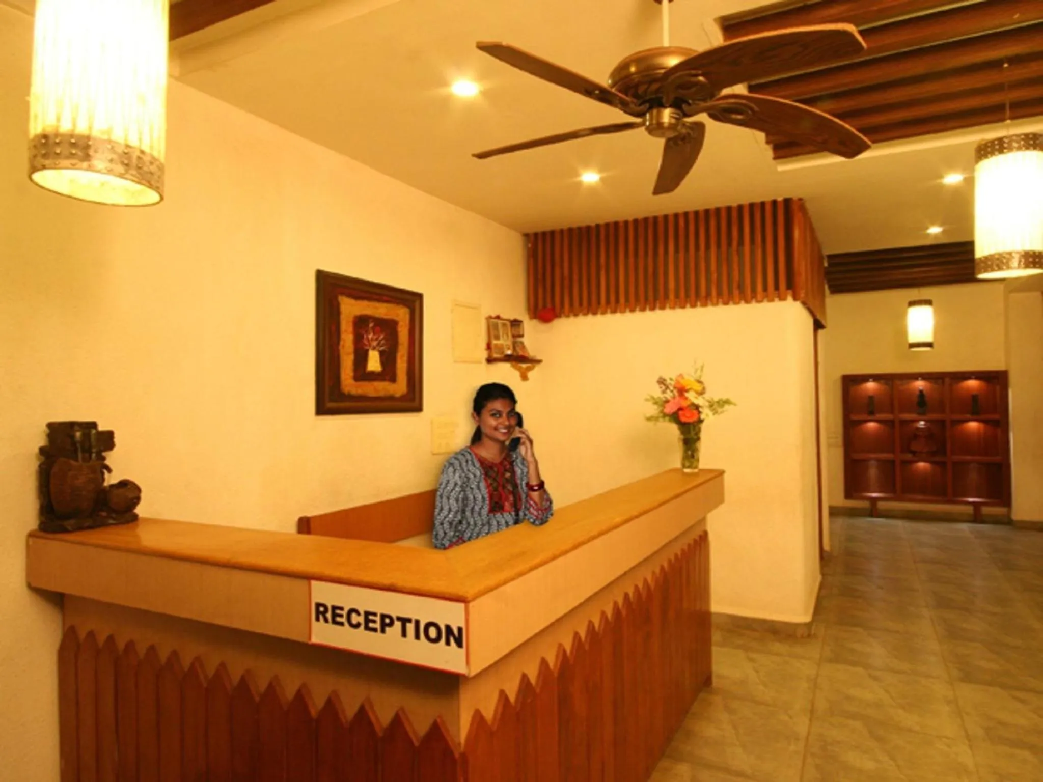 Lobby or reception in Lambana Resort