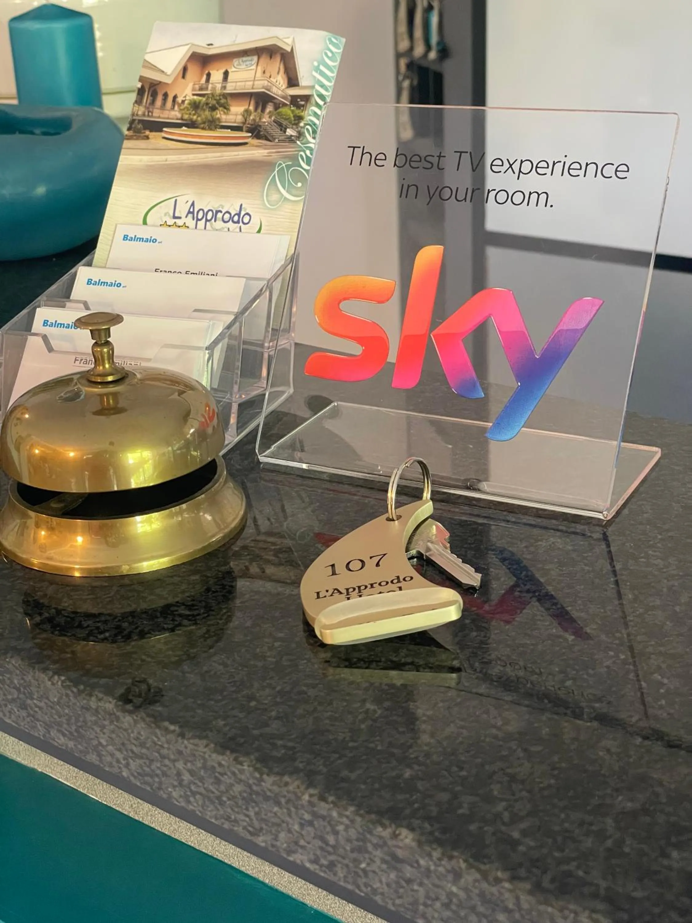 Lobby or reception in Hotel L'Approdo