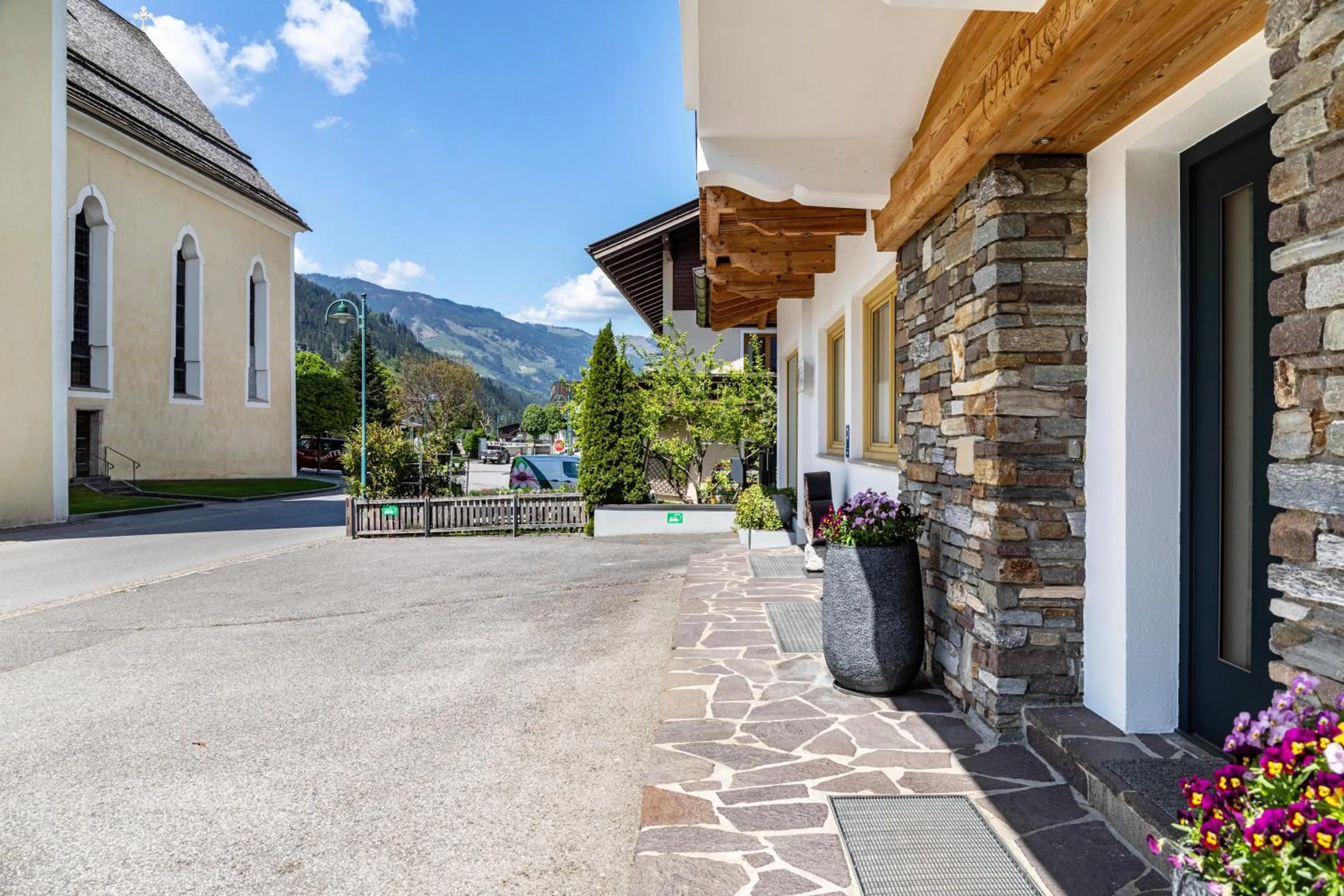 Property building in Studio Hochzillertal mit Sauna