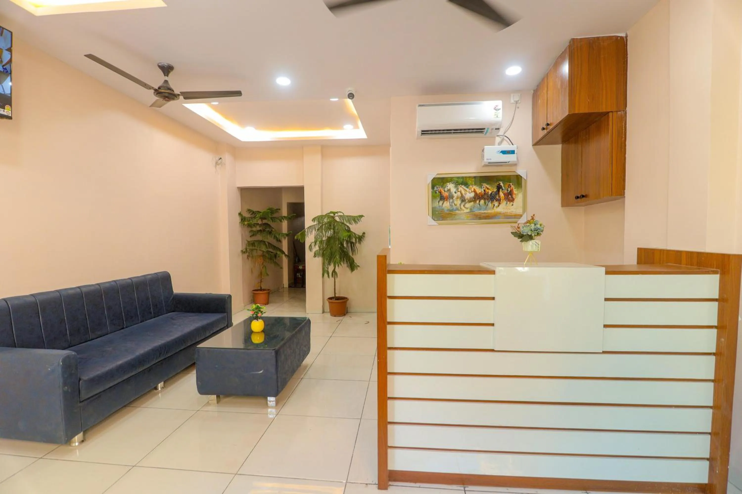 Lobby or reception in Hotel Dev Krishna Palace