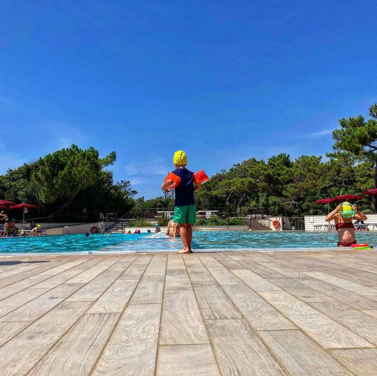 Swimming pool in Paradù EcoVillage & Resort