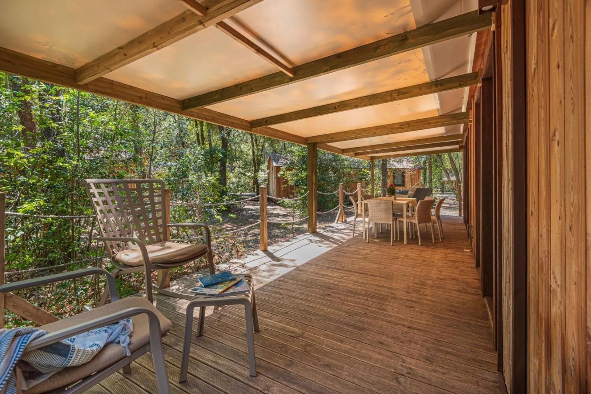 Patio in Paradù EcoVillage & Resort
