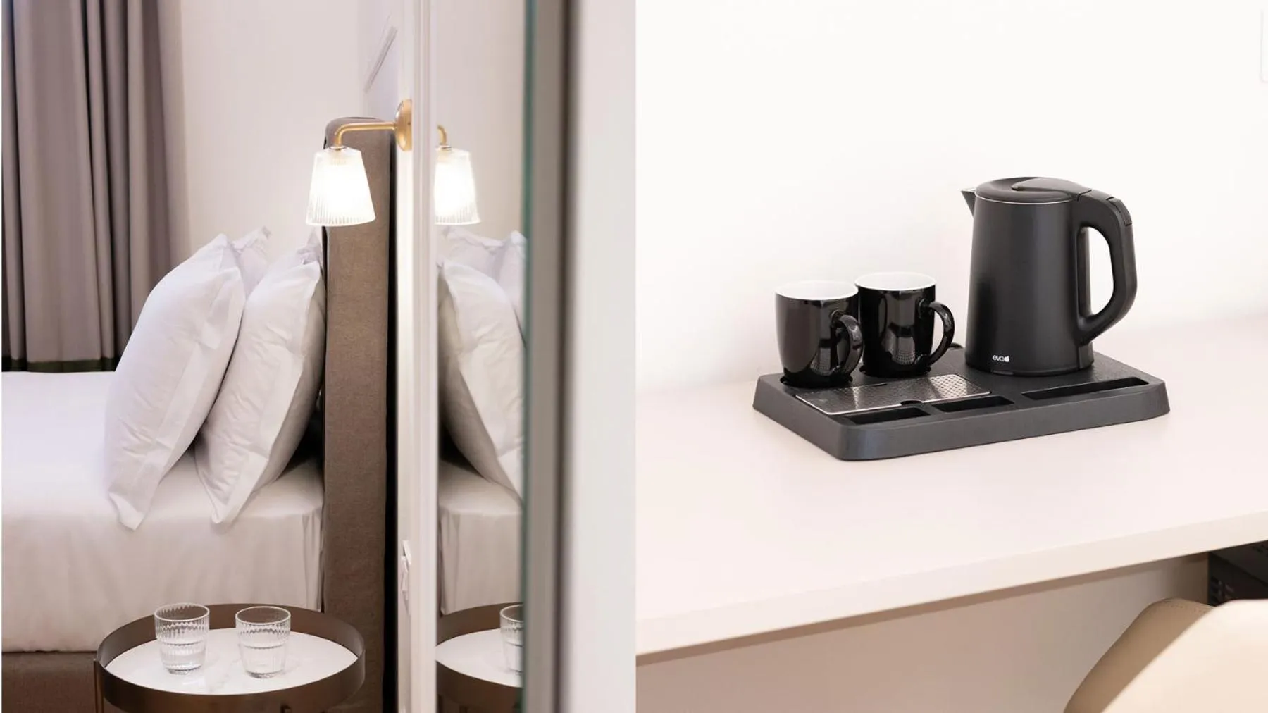 Coffee/tea facilities, Bed in Casa D Hotel Napoli