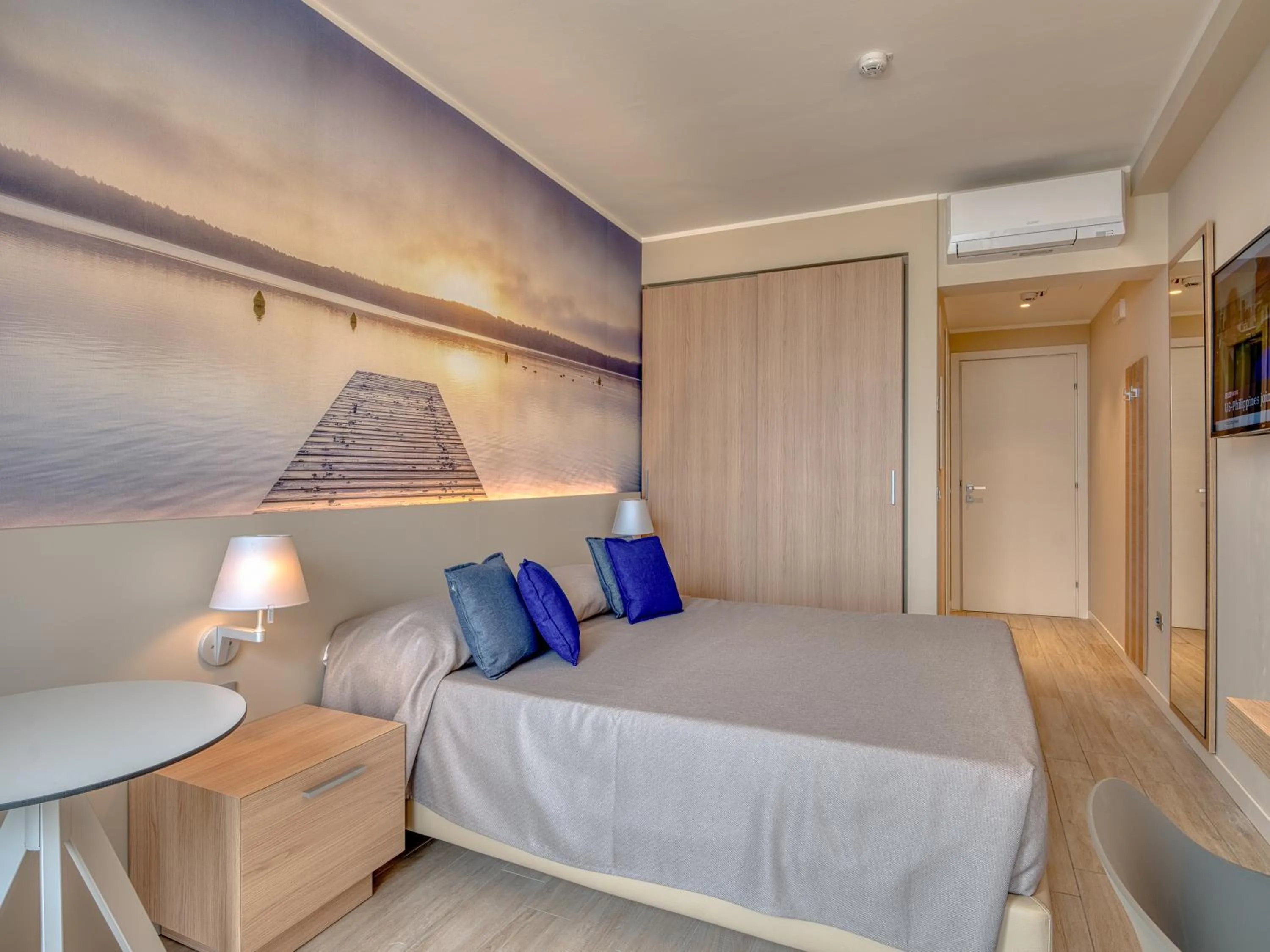 Bedroom, Bed in Hotel Cristina