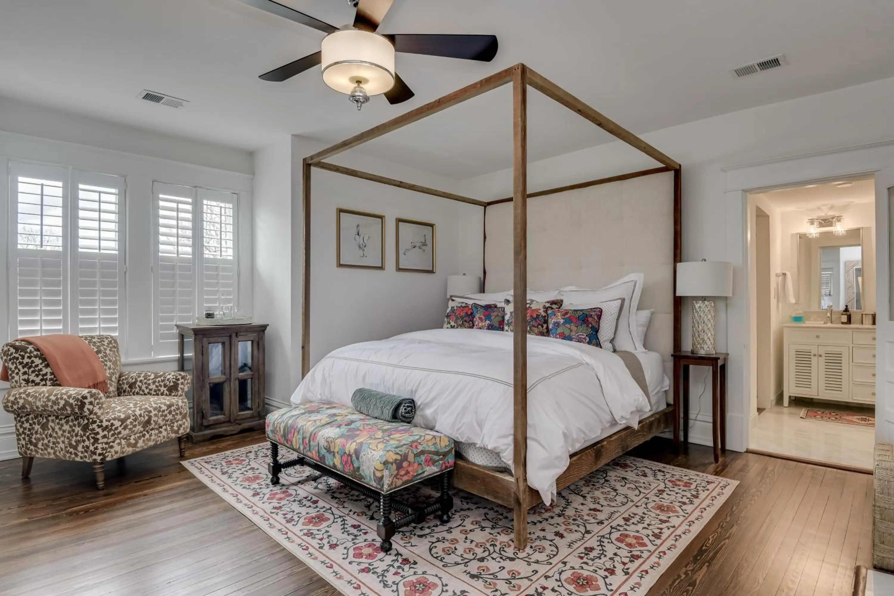 Bed in Burrell and Flynn's Farm