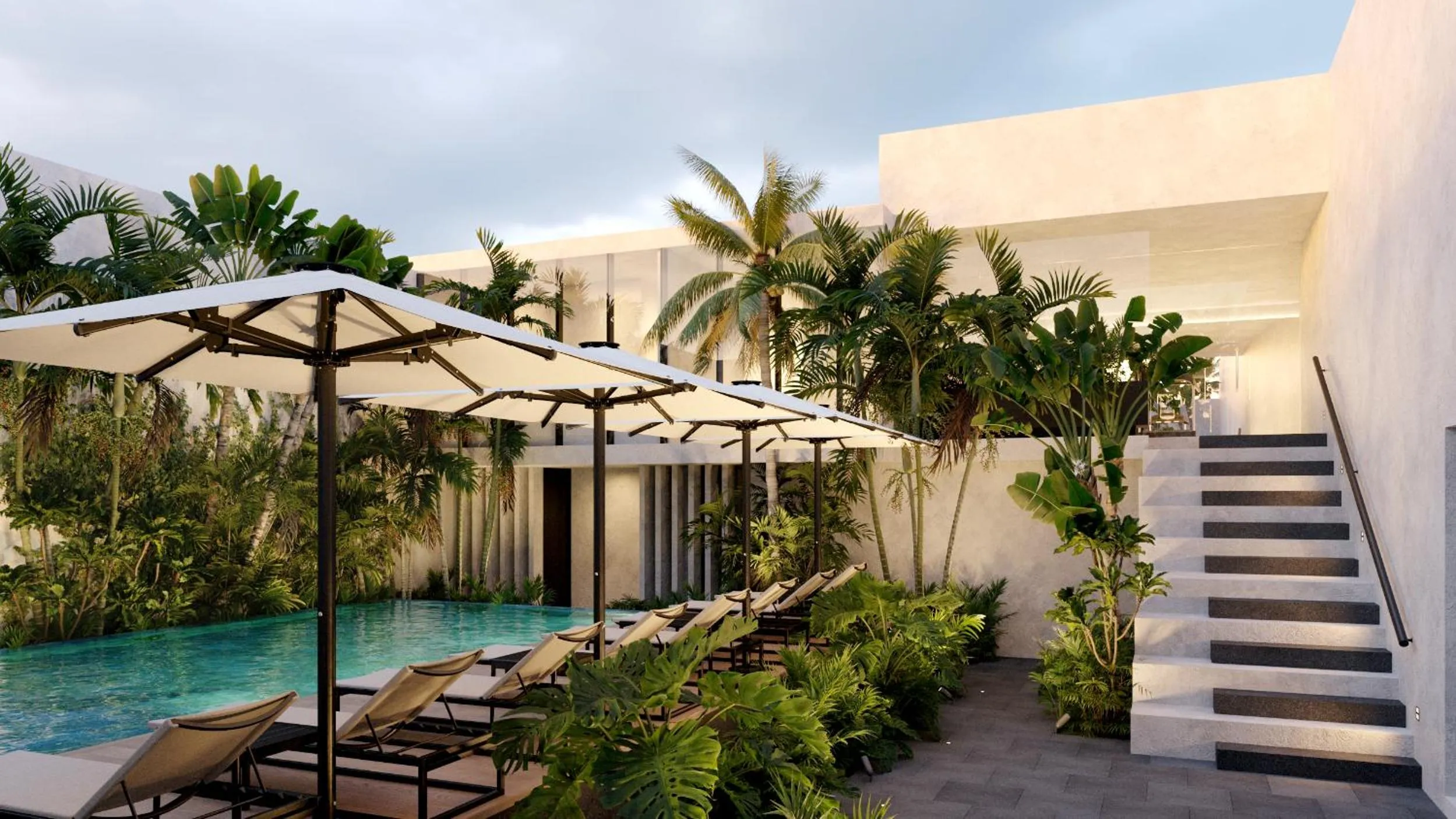 Swimming pool in Pueblo Bonito Vantage Centro Histórico Mazatlán