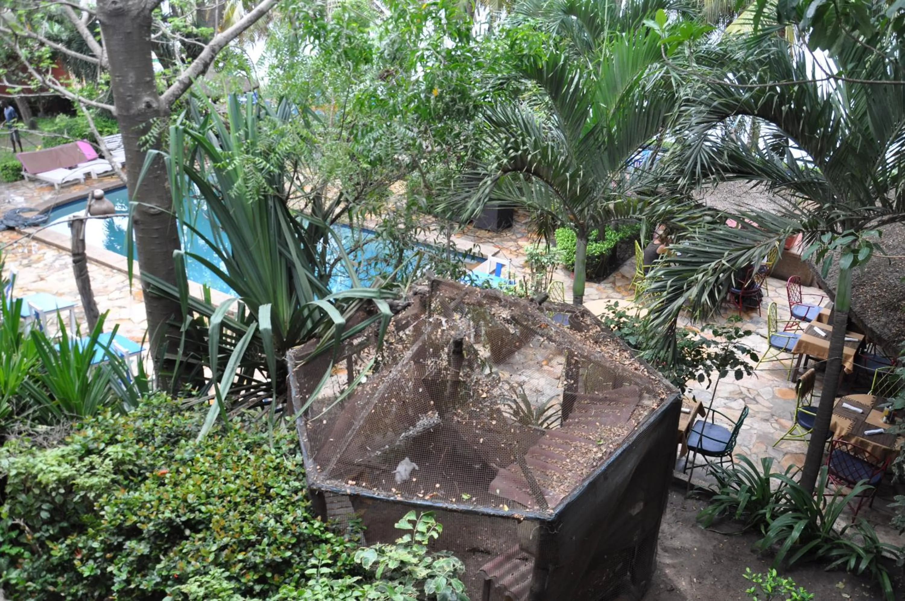 Garden in Hotel Napoleon Lagune