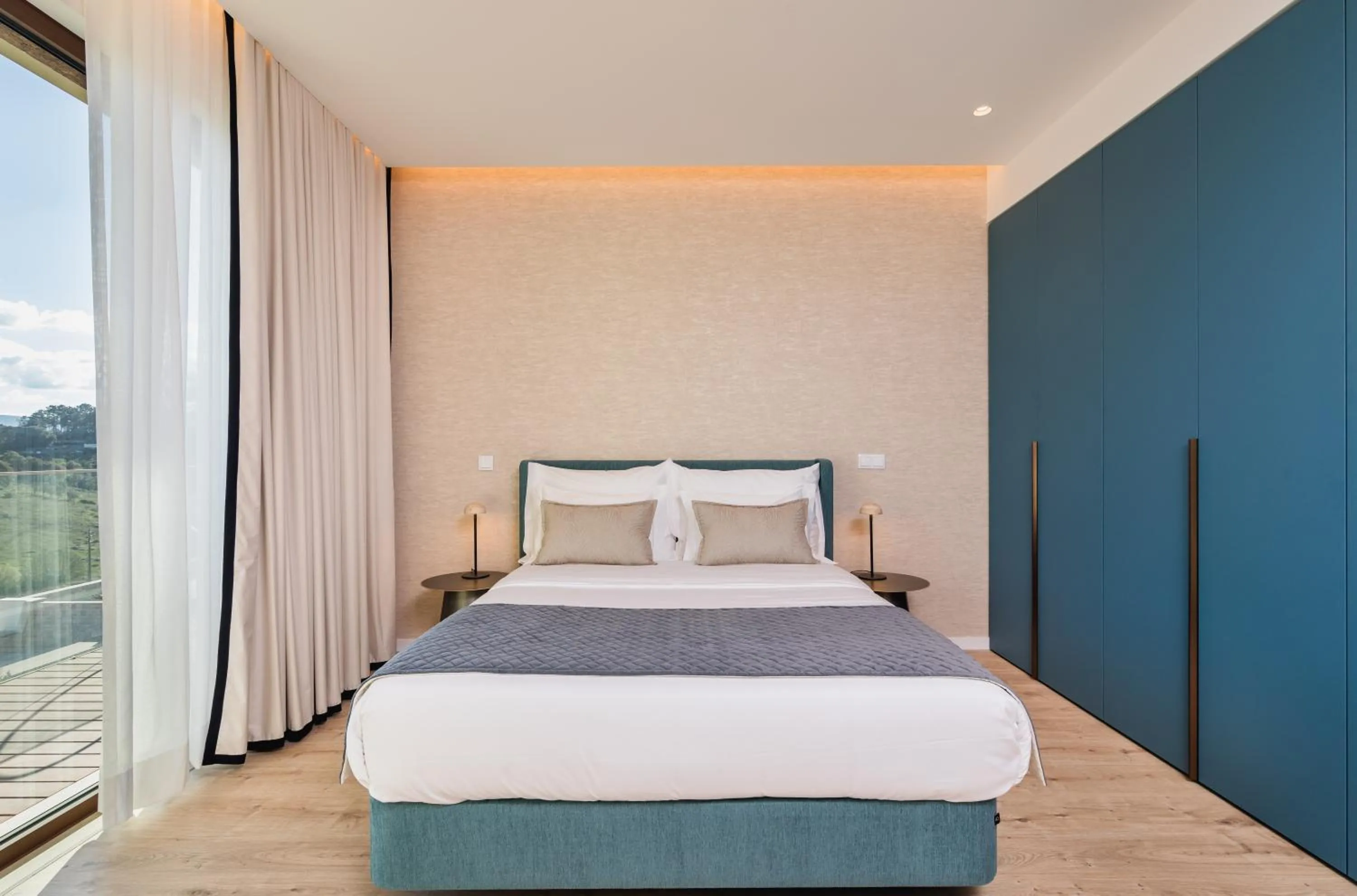 Bed in Haven Nature Hotel & Villas